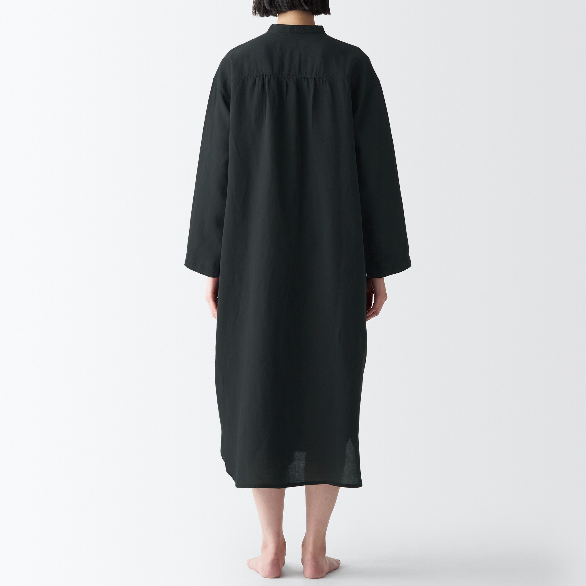 天然由来の接触冷感　リヨセル麻クルタ