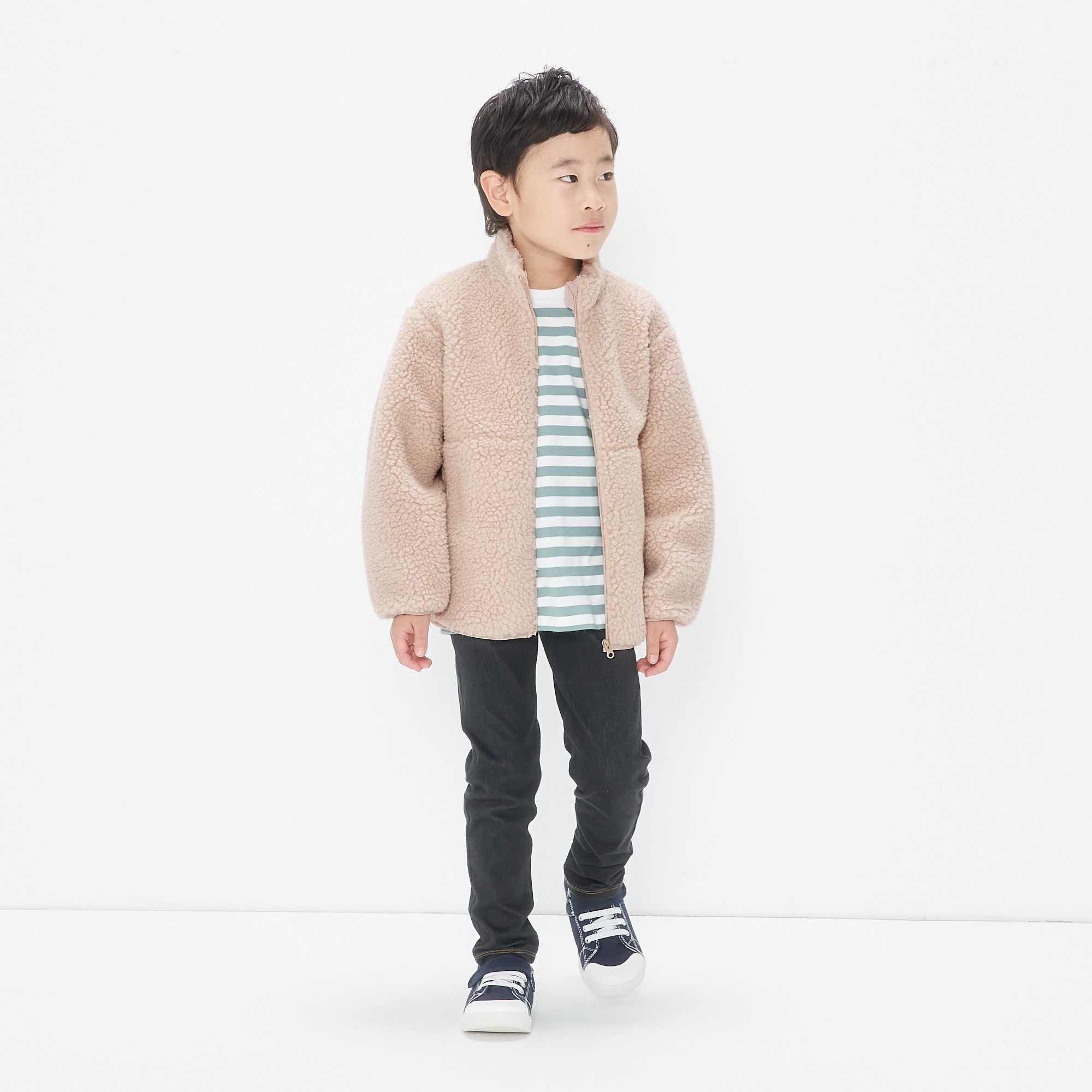 ボアフリースジャケット（キッズ）