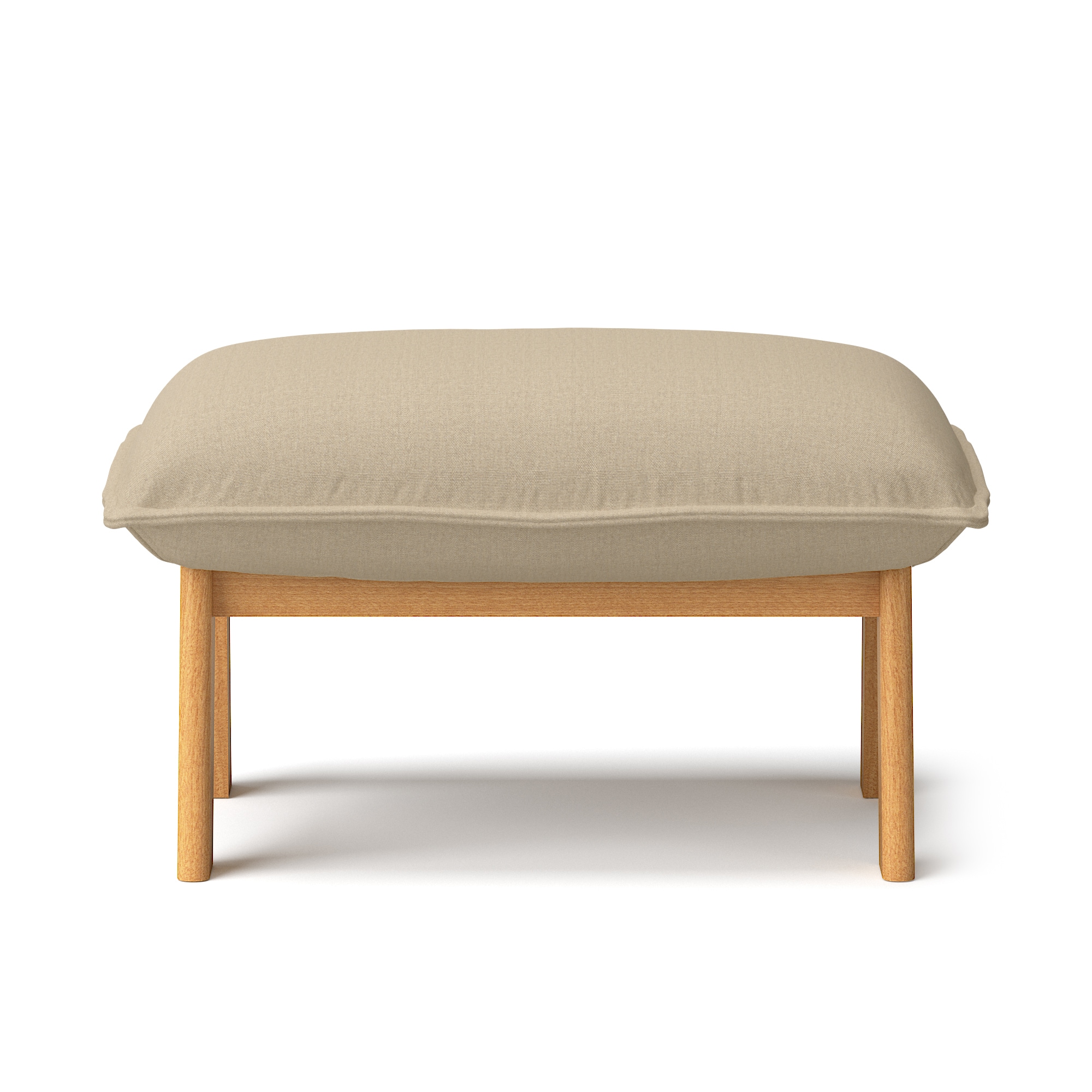 【カバー】綿帆布　ハイバックリクライニングソファ　オットマン用カバー