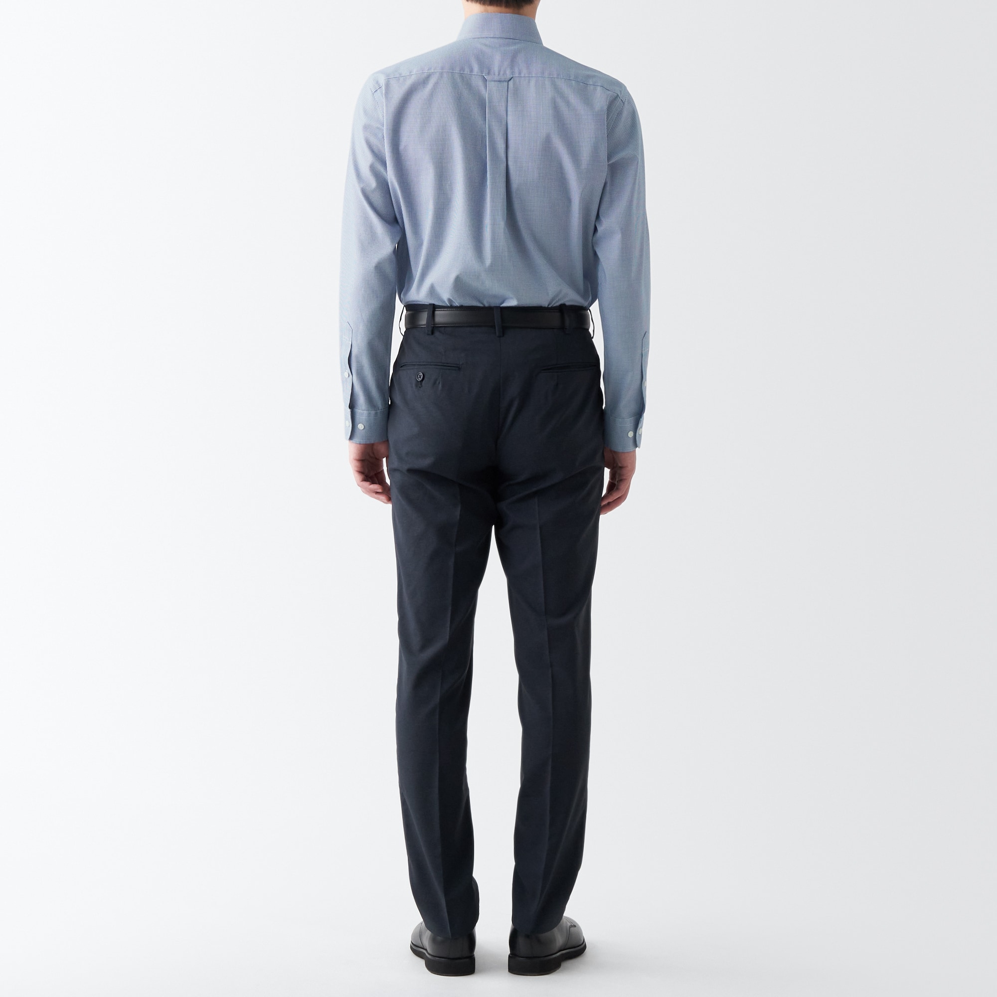 ノンアイロンビジネスボタンダウン長袖シャツ