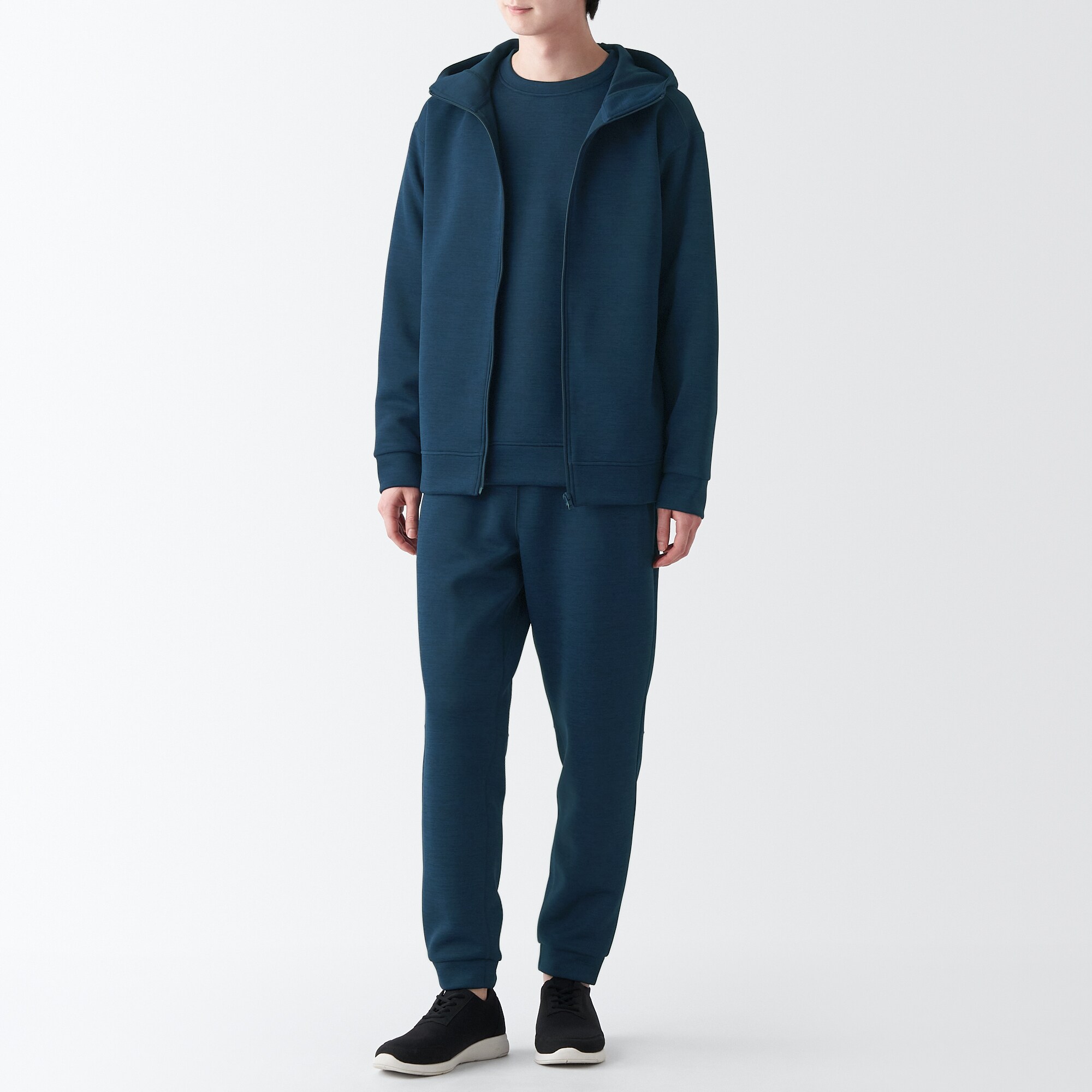 ＵＶカット乾きやすいスウェットフルジップパーカ