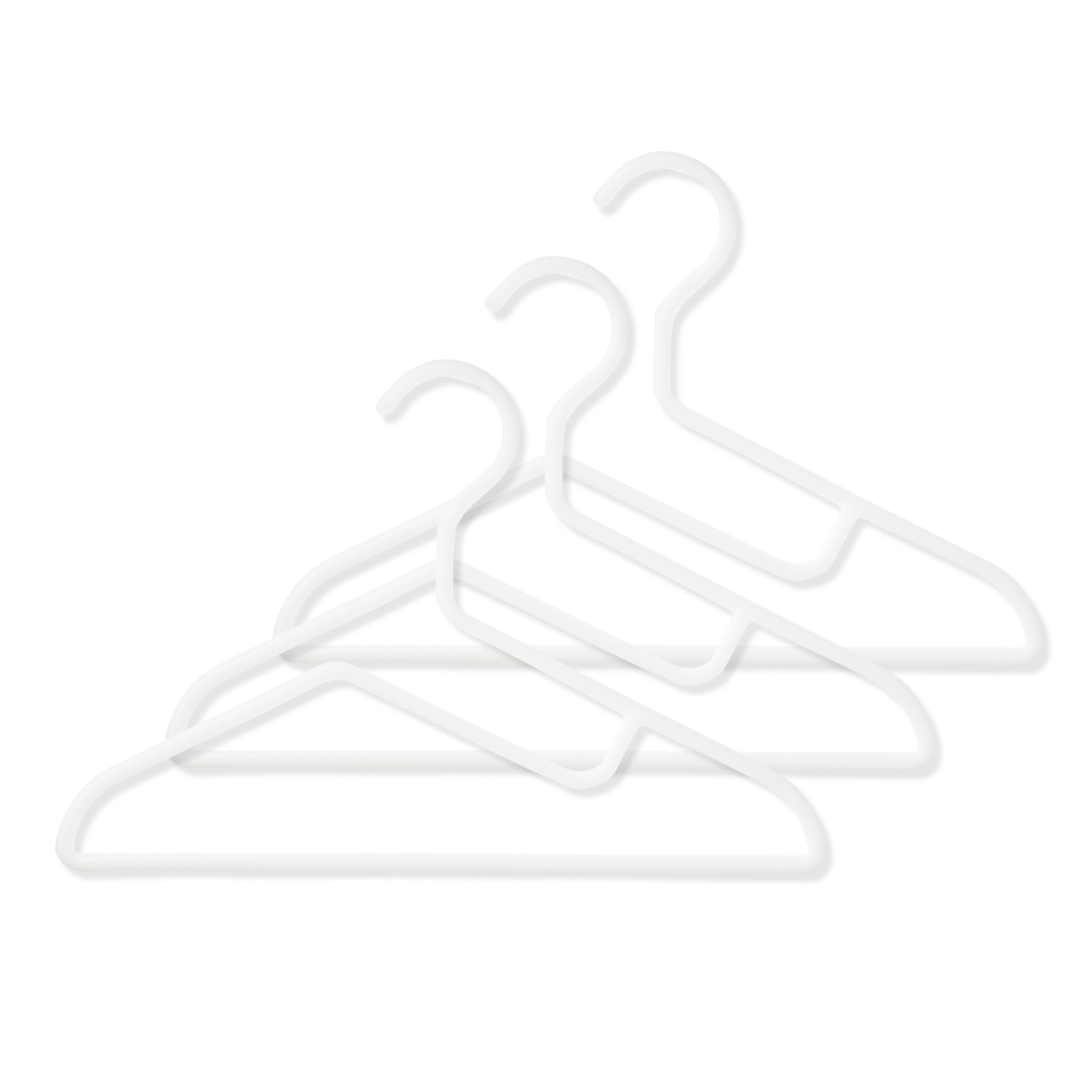 ポリプロピレン洗濯用ハンガー　約幅３３ｃｍ／３本組