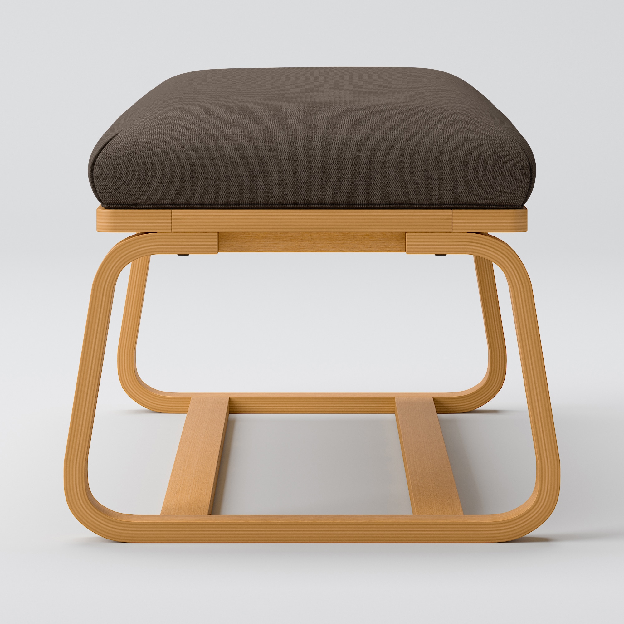 【カバー】洗いざらしの綿帆布リビングでもダイニングでもつかえるベンチ・１用カバー