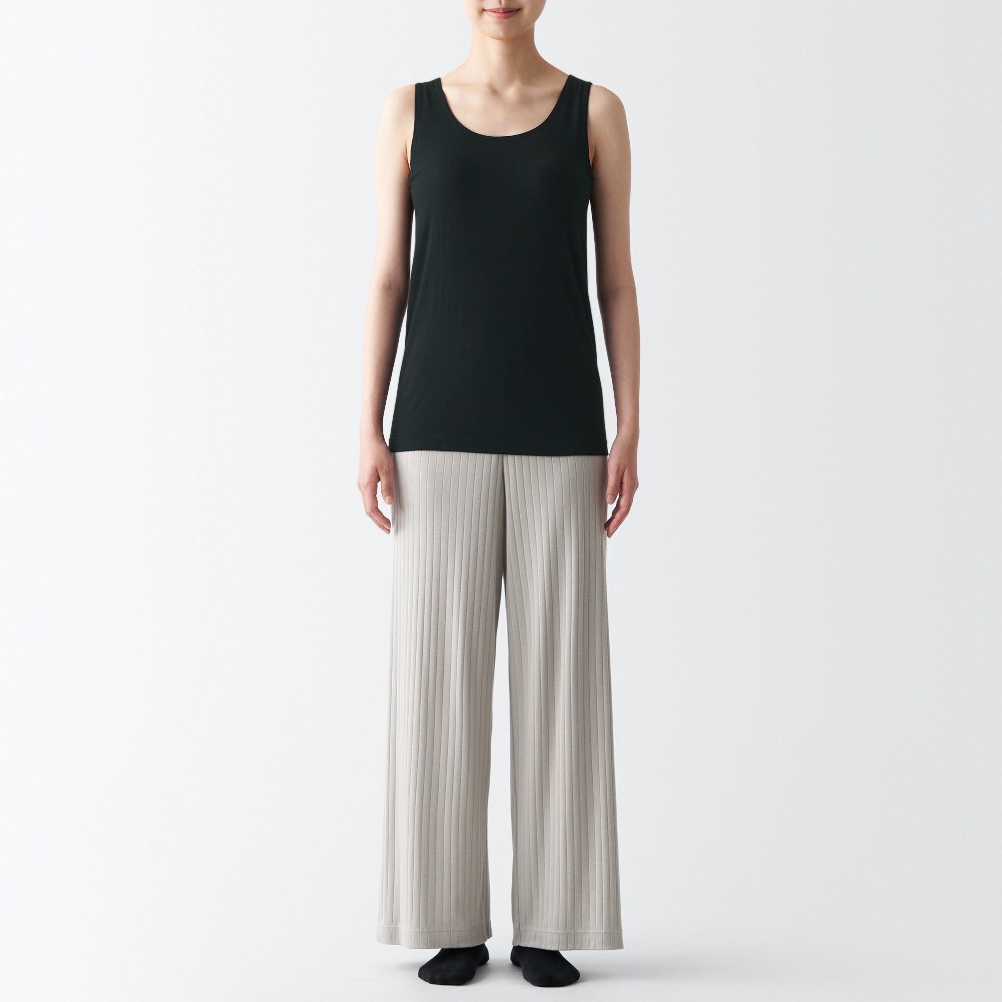 あったか綿　ブラタンクトップ