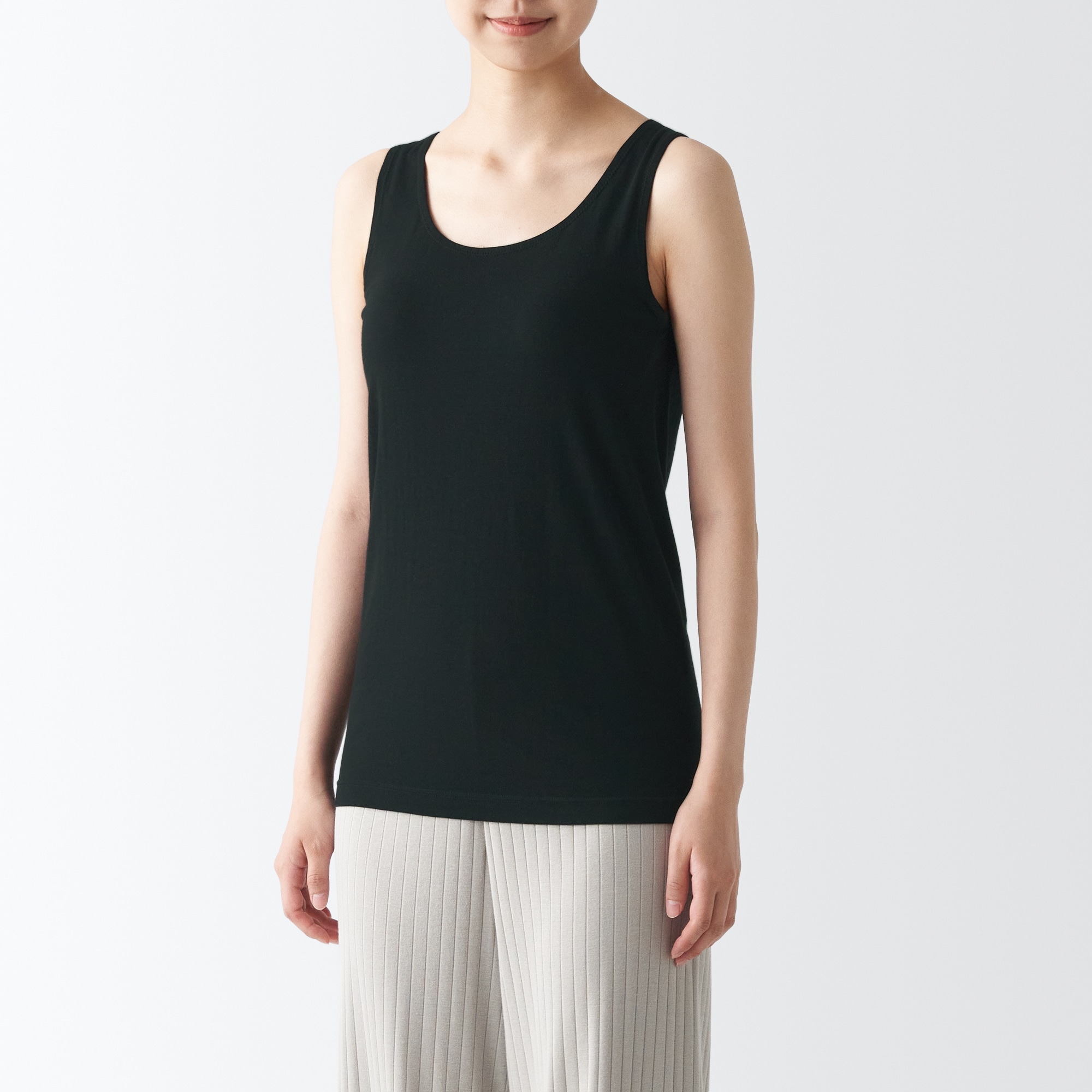 あったか綿　ブラタンクトップ