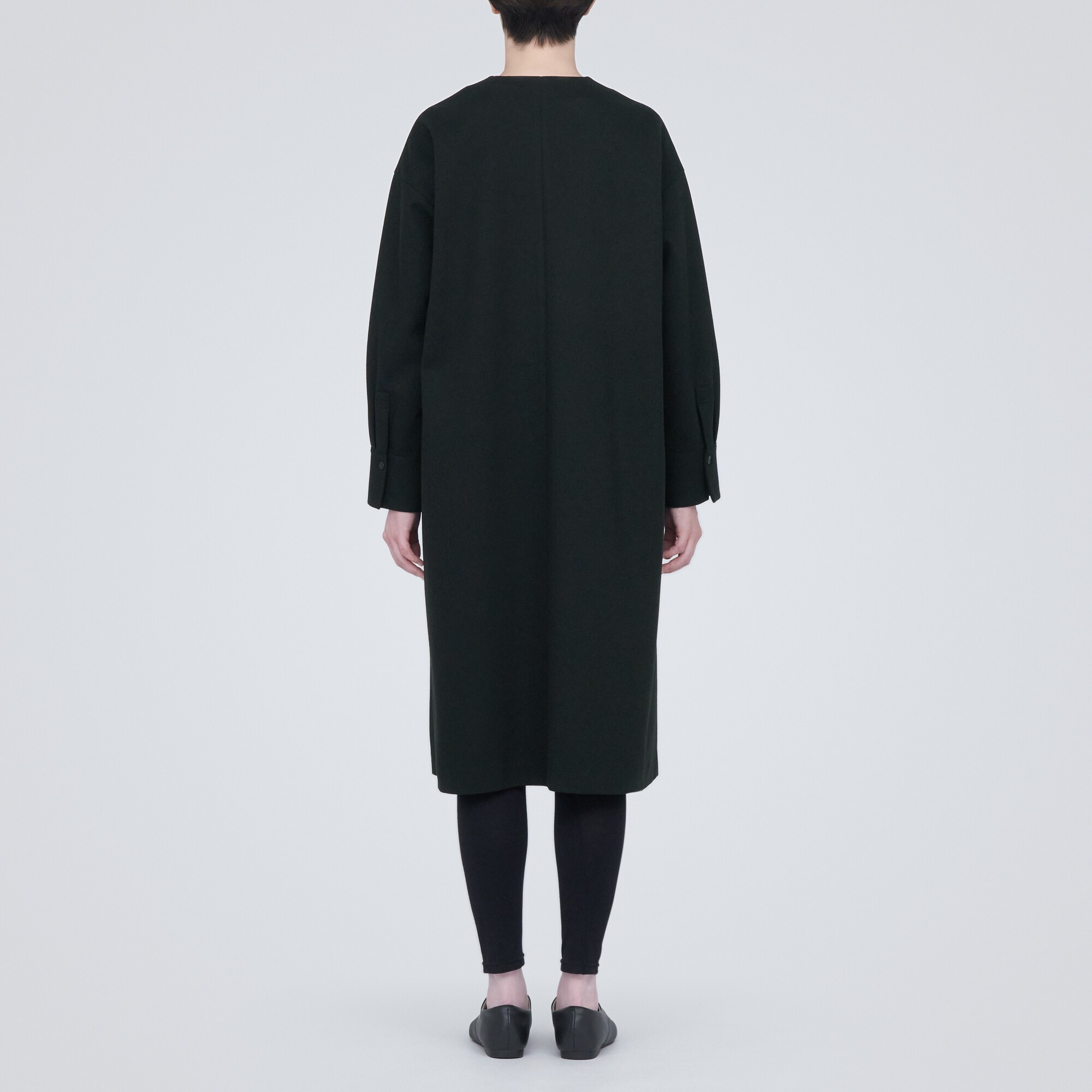 ストレッチ起毛ワンピース