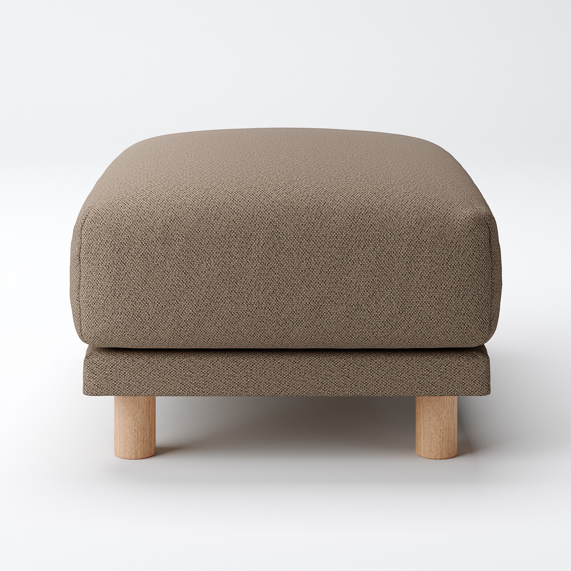 【カバー】綿太番手ソファ本体オットマン・ウレタンポケットコイル用カバー／ベージュ