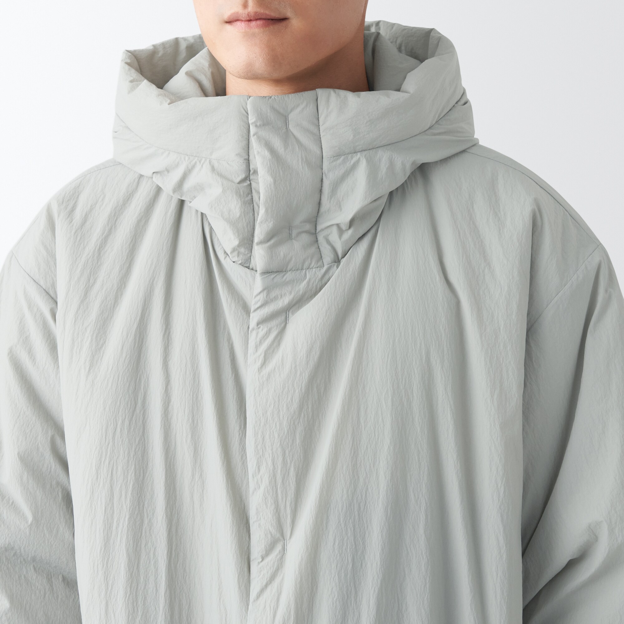 防風撥水中わたベンチコート
