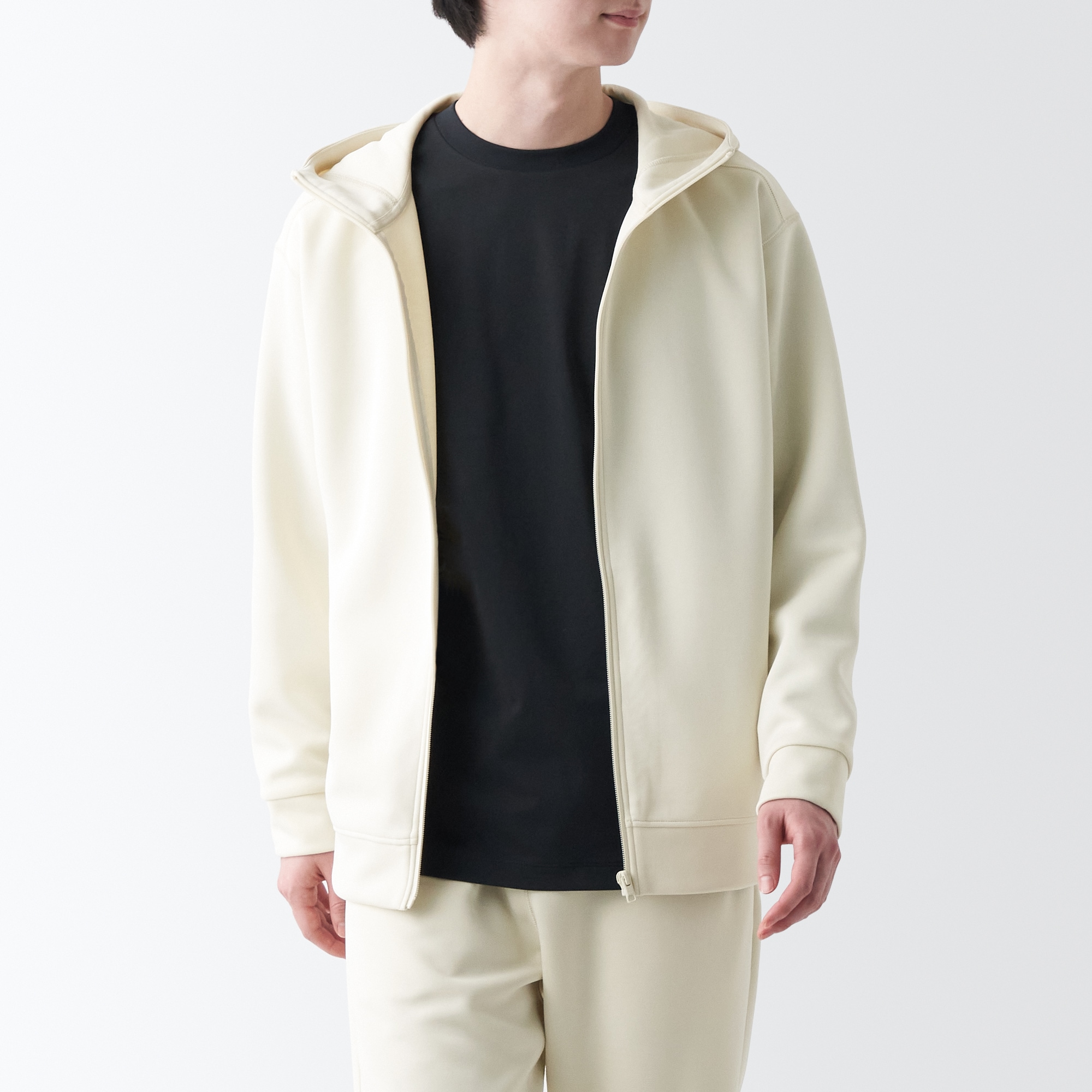 ＵＶカット乾きやすいスウェットフルジップパーカ