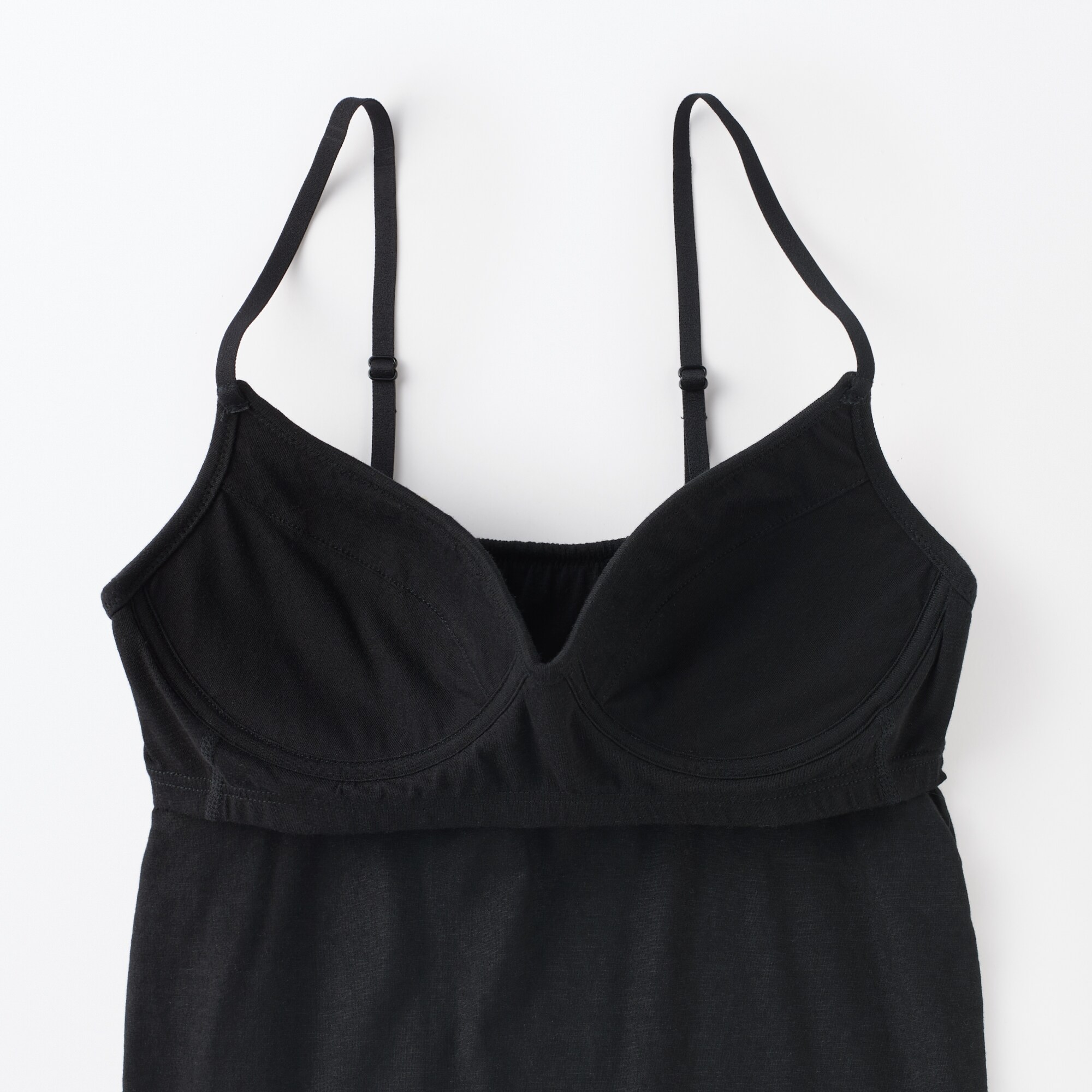 あったか綿　ブラキャミソール