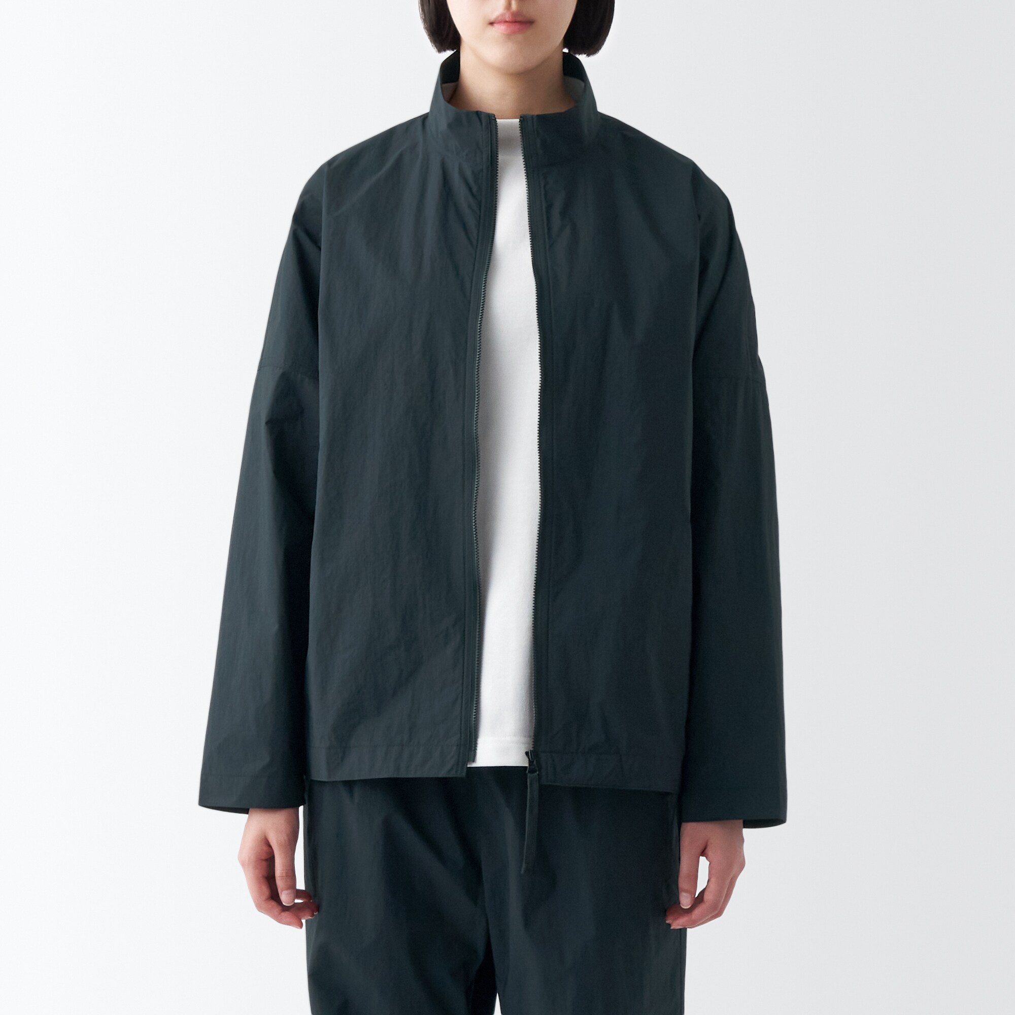 撥水防風ブルゾン