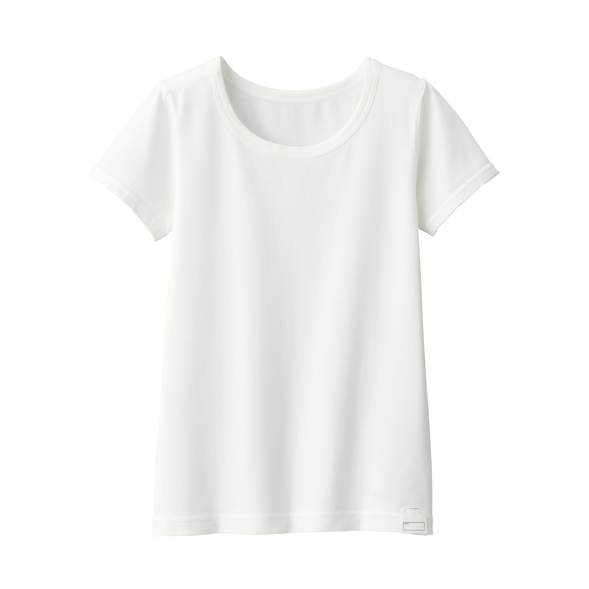 あったか綿　クルーネック半袖Ｔシャツ（キッズ）