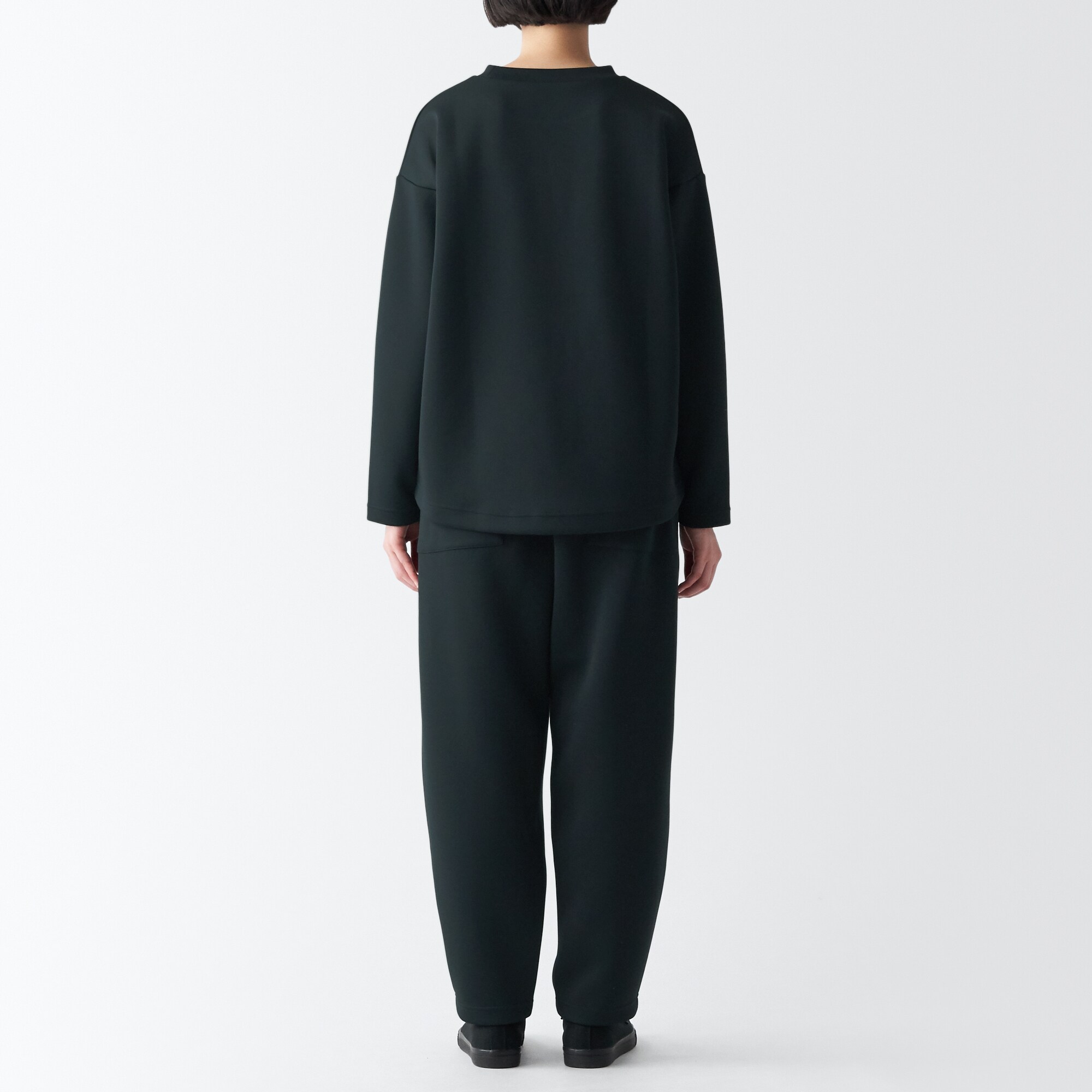 二重編みスウェットパンツ