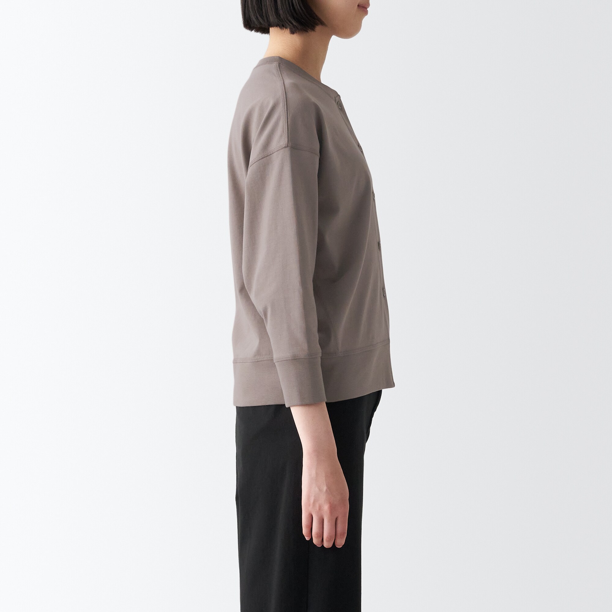 ＵＶカット天竺編みカーディガン