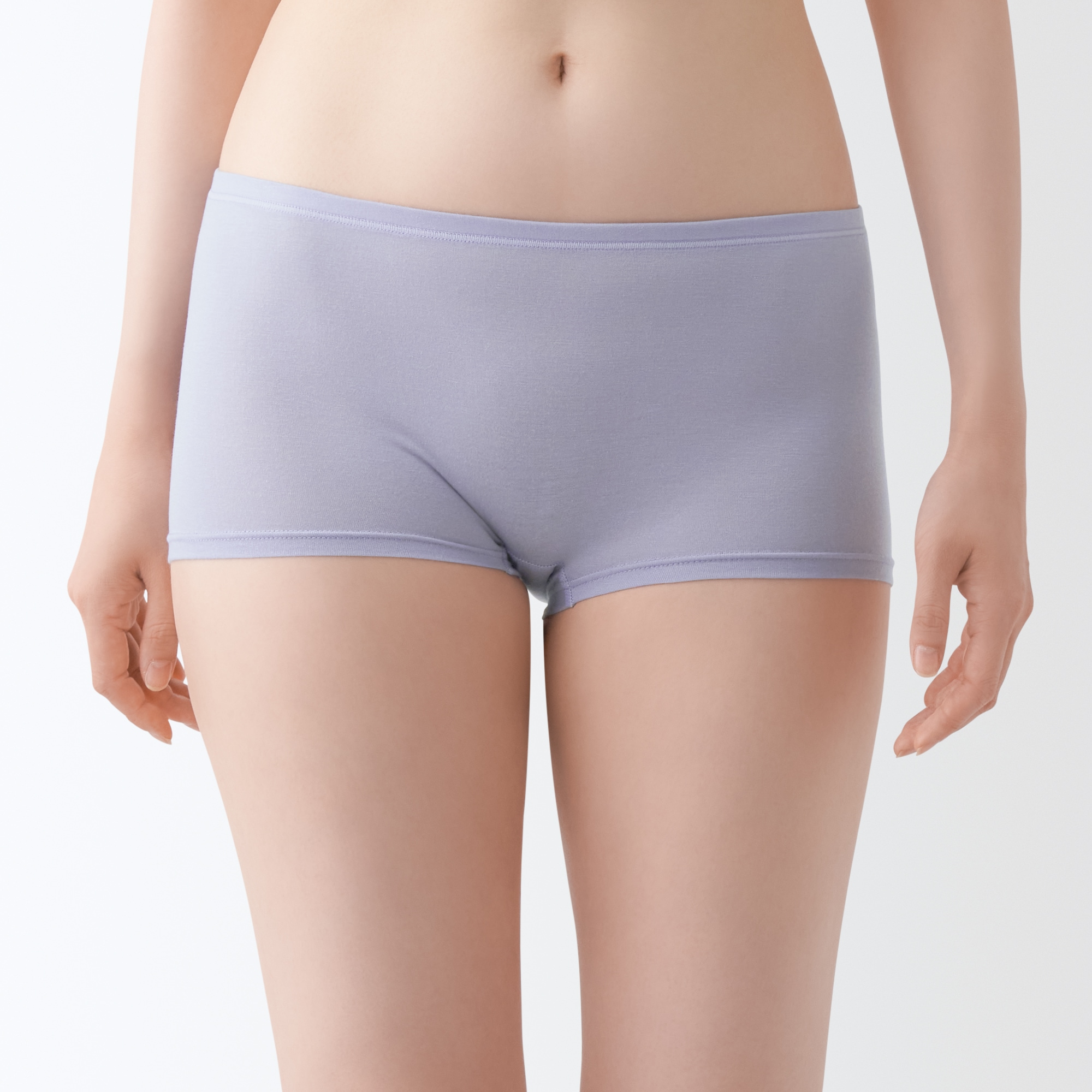 婦人　なめらかボクサーショーツ