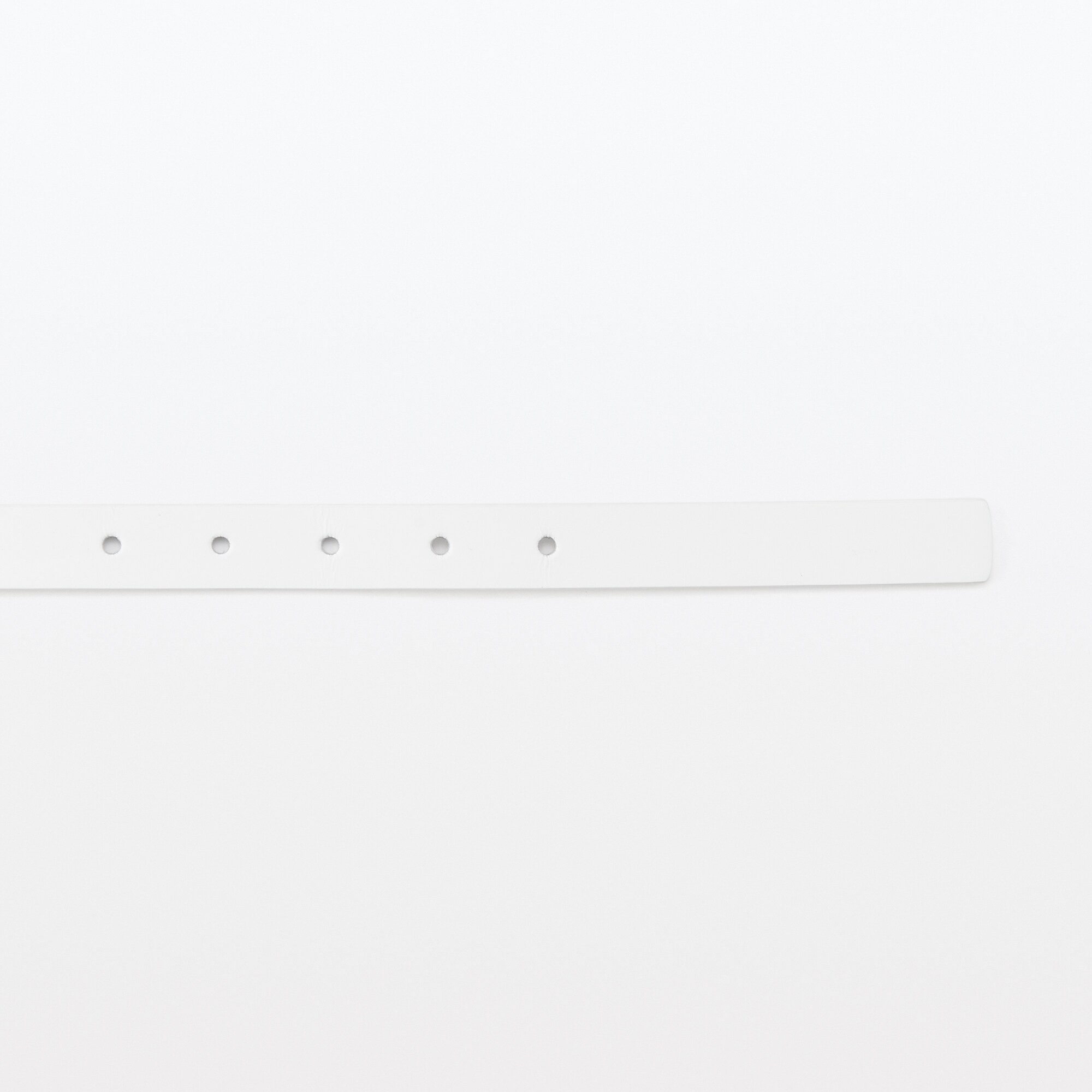 ヌメ革　長さを調節できる　細幅ベルト