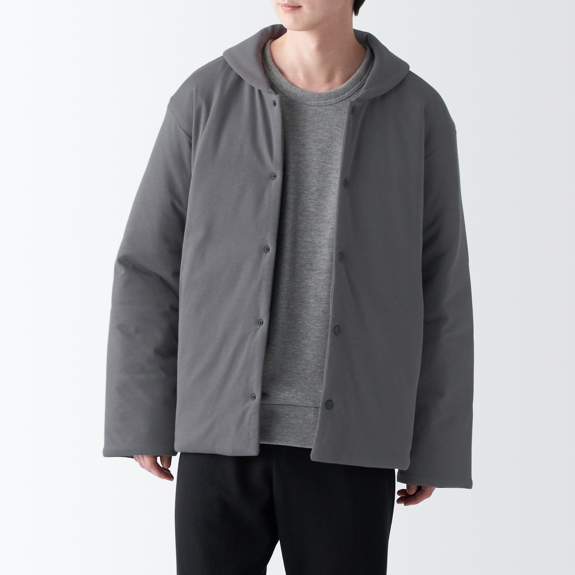 洗える　中わた　カーディガン