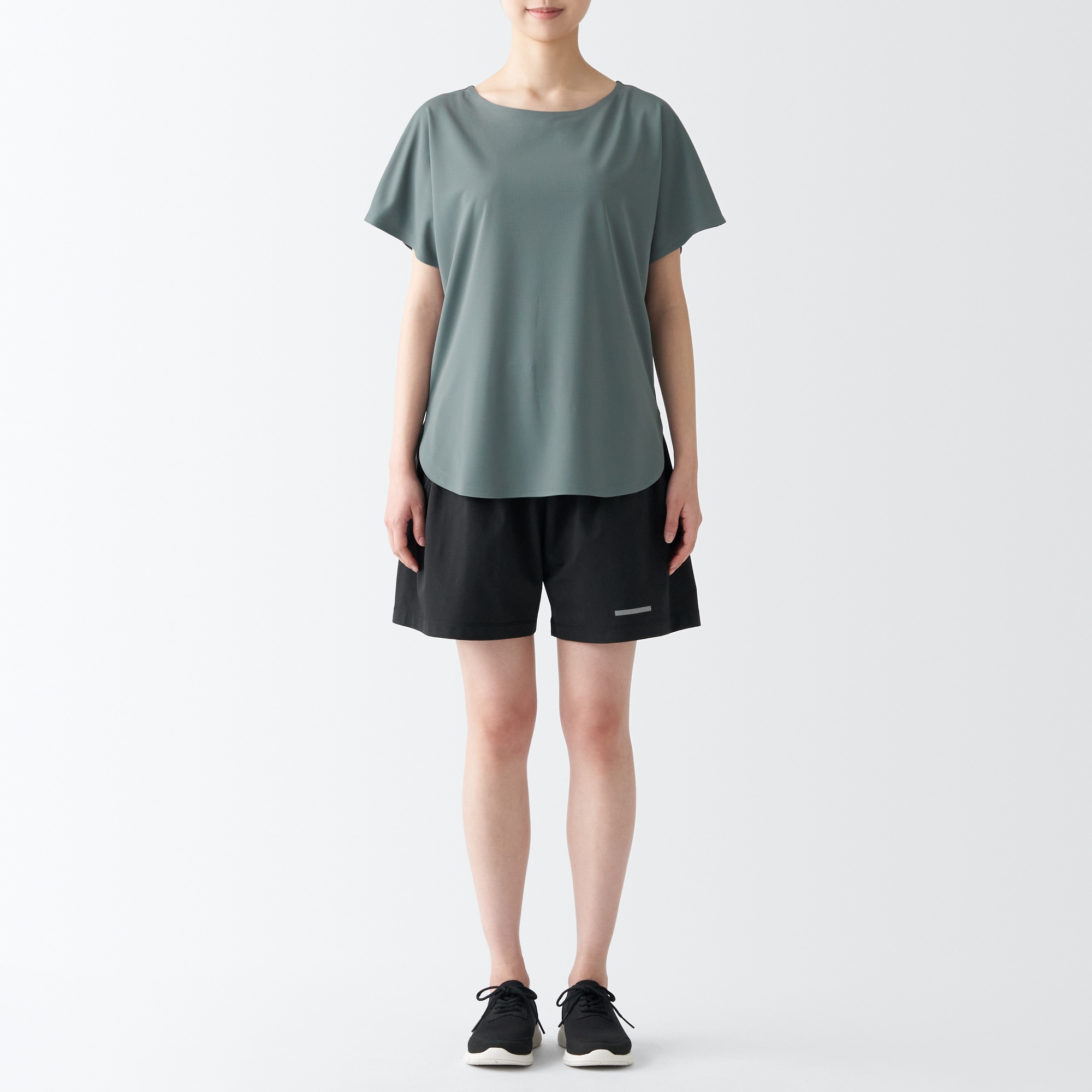 ＵＶカット涼感ボートネックＴシャツ