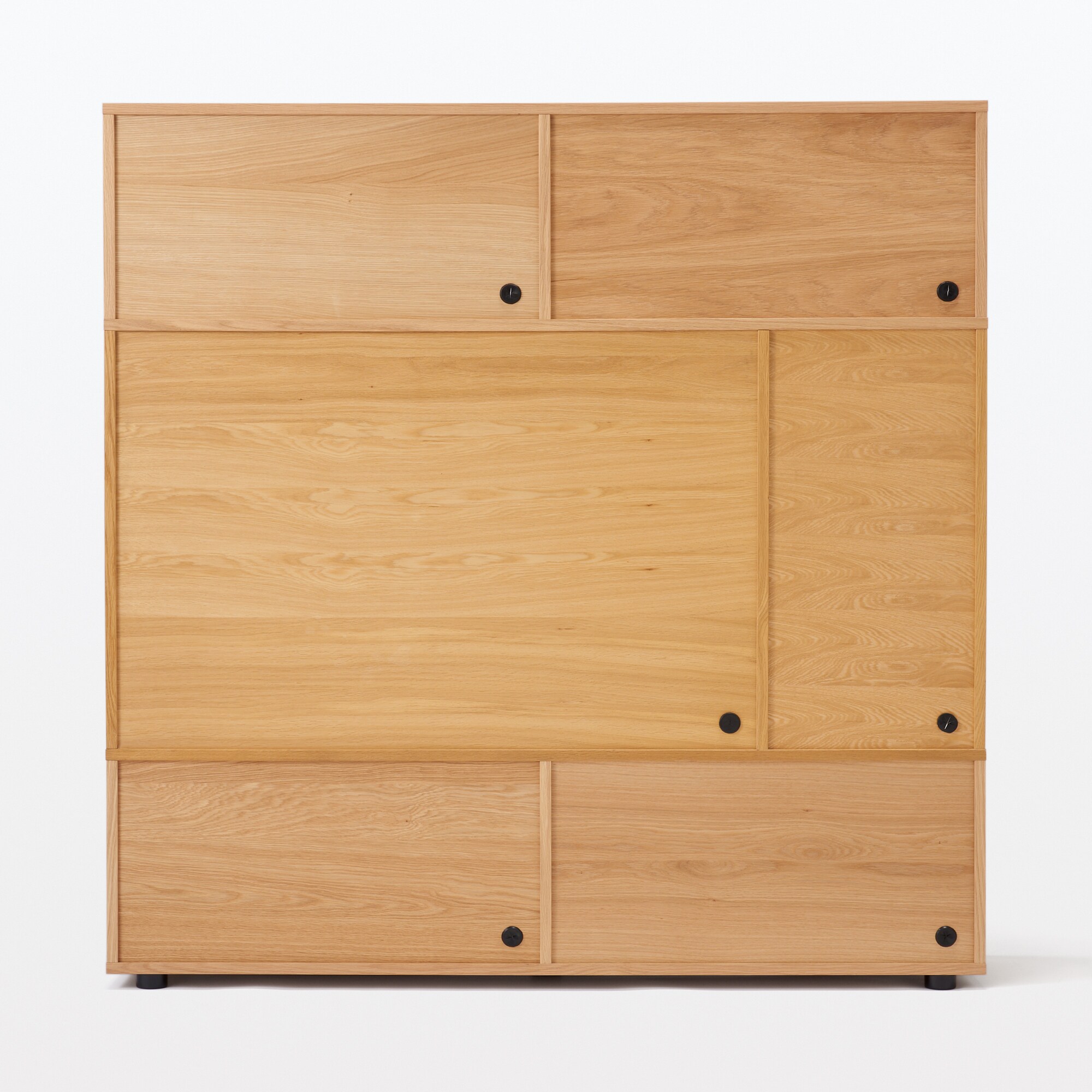 スタッキングキャビネット・Ｃセット／オーク材