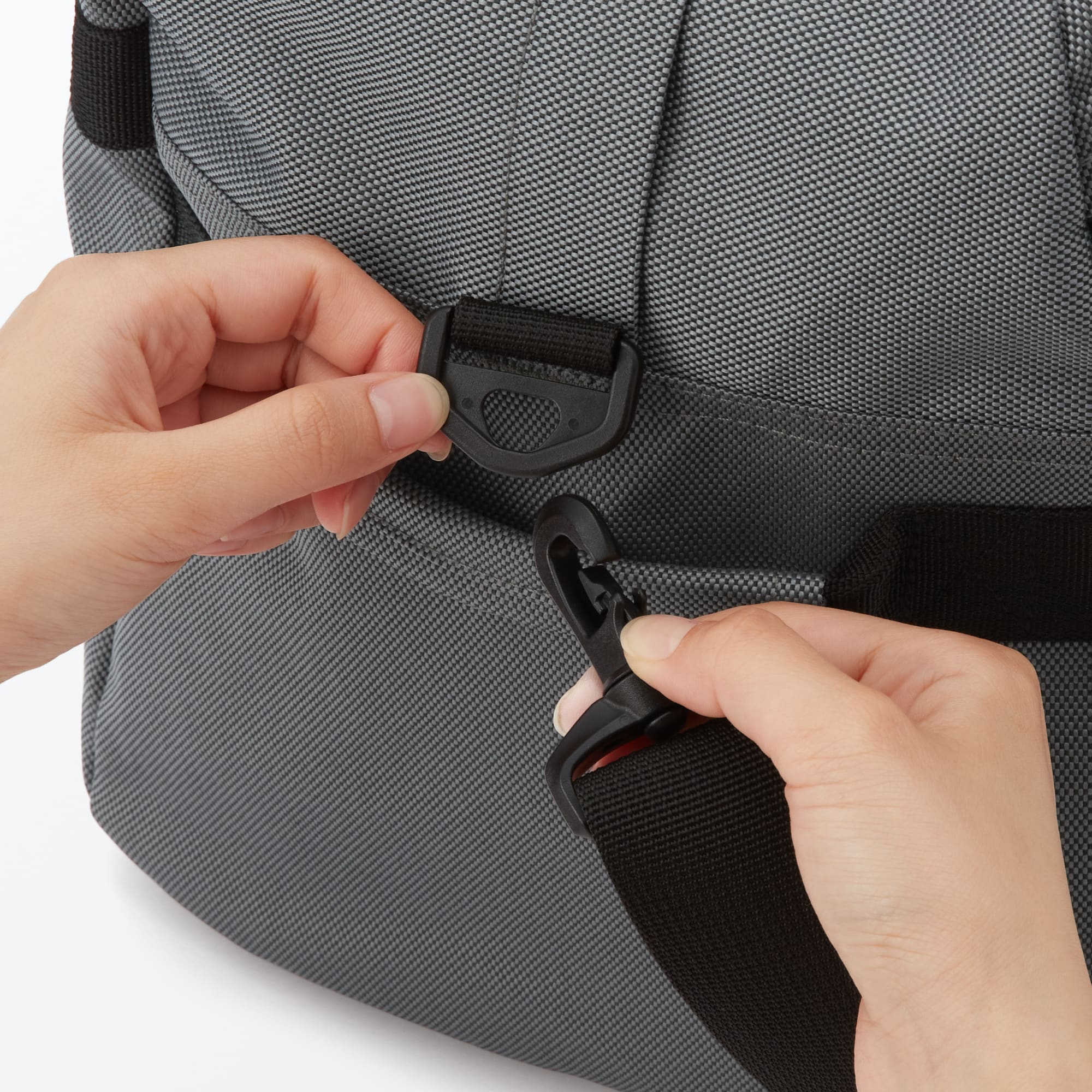 撥水ボストンバッグ