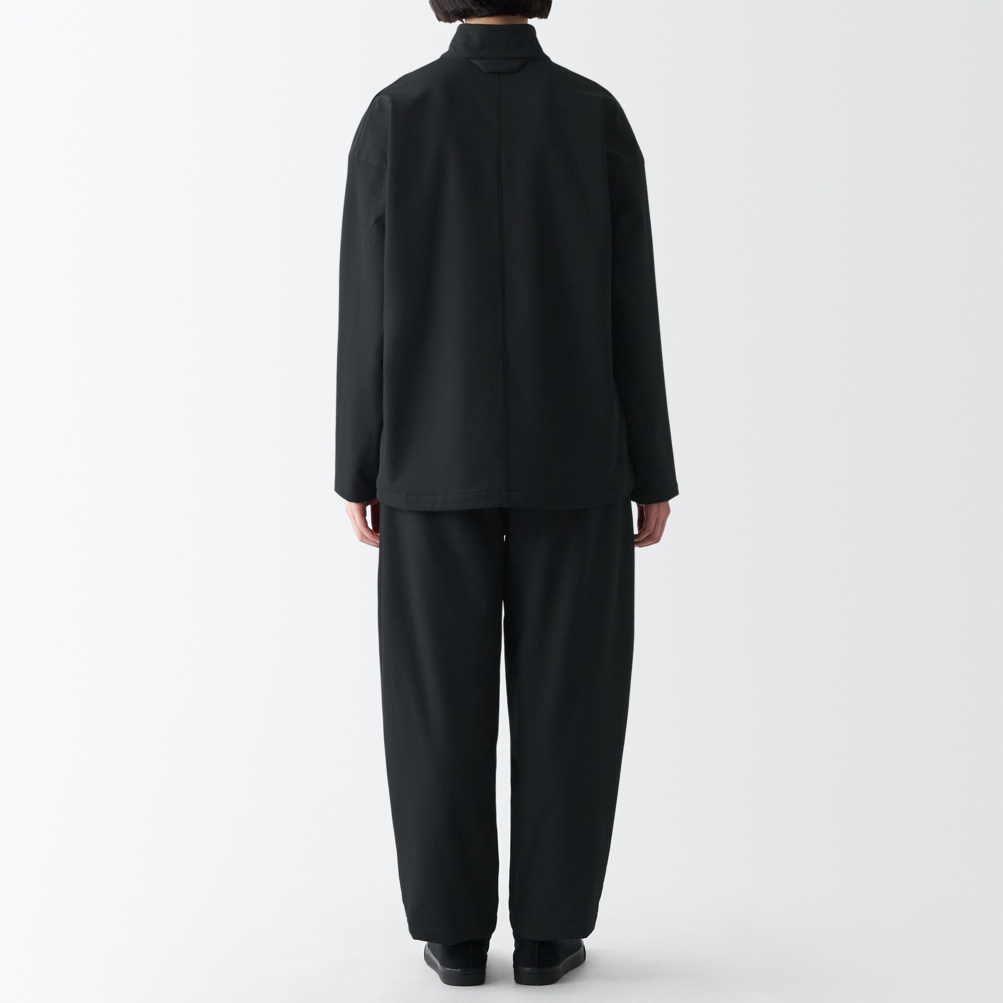 裏起毛プルオーバー