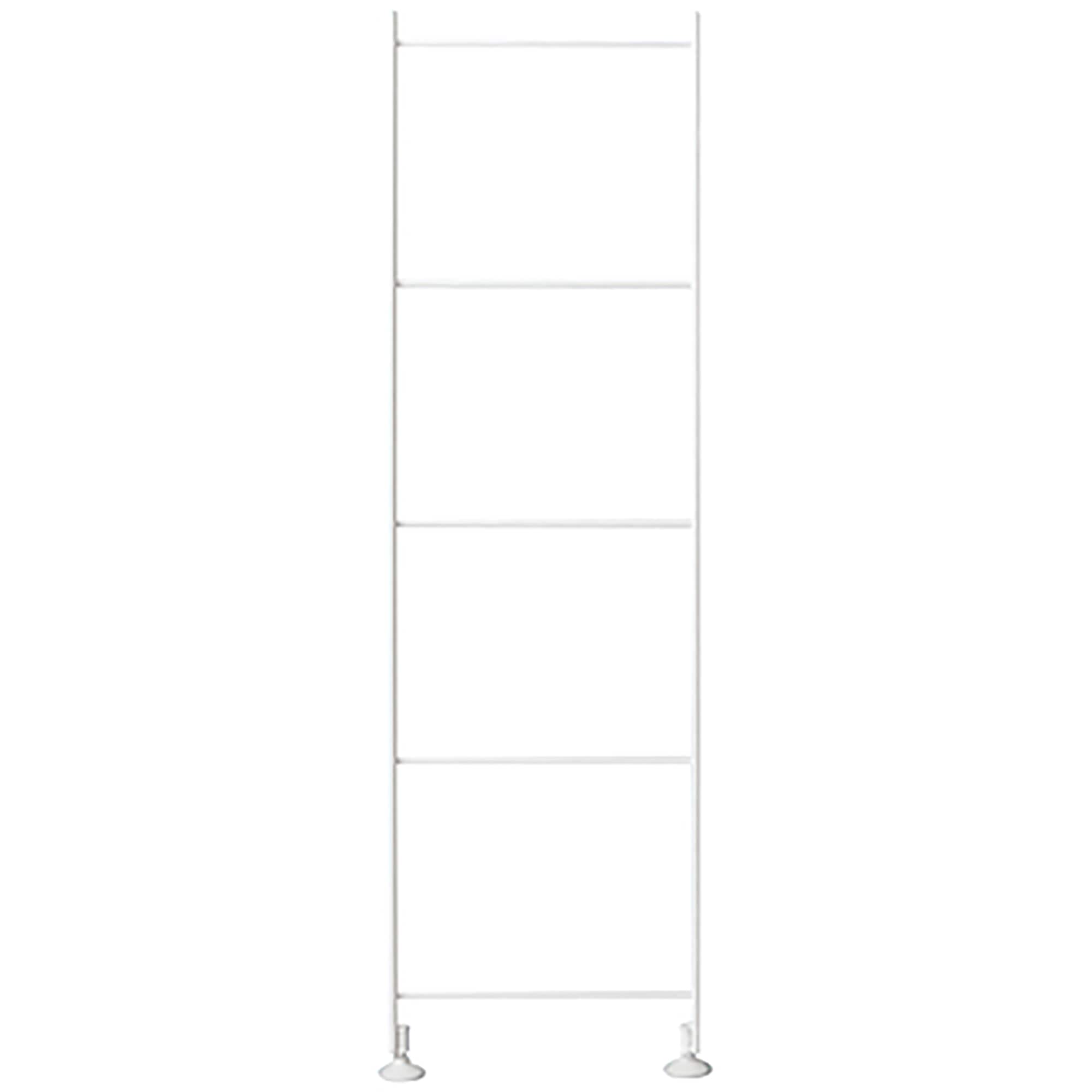 スチールユニットシェルフ・奥行２５ｃｍタイプ・追加用帆立・小・ライトグレー