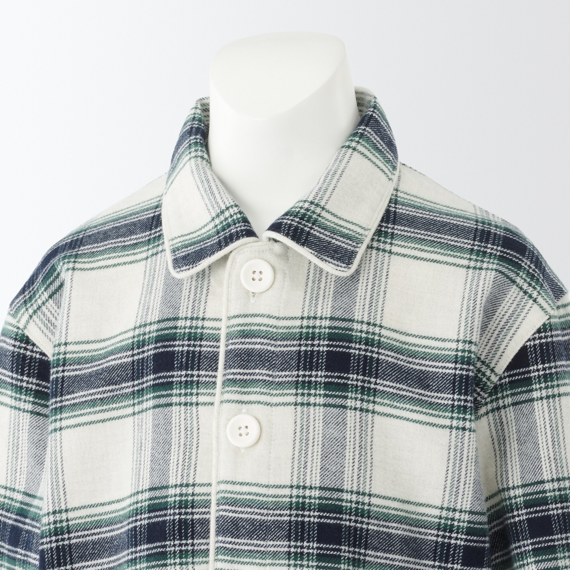 脇に縫い目のない　フランネル　パジャマ（キッズ）