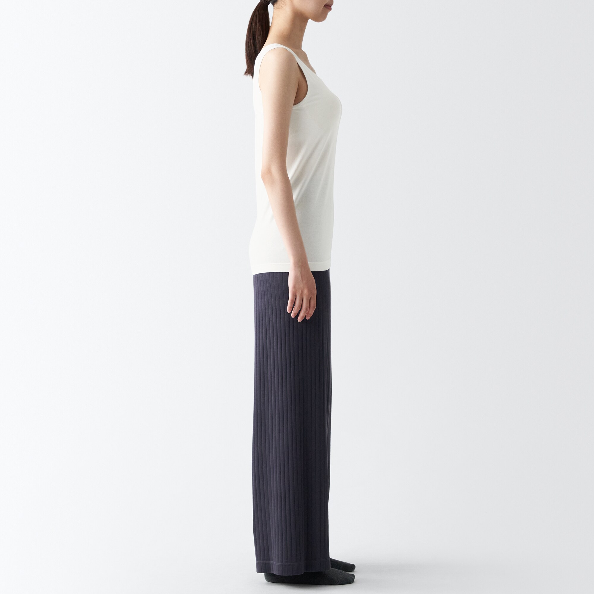 あったか綿　ブラタンクトップ