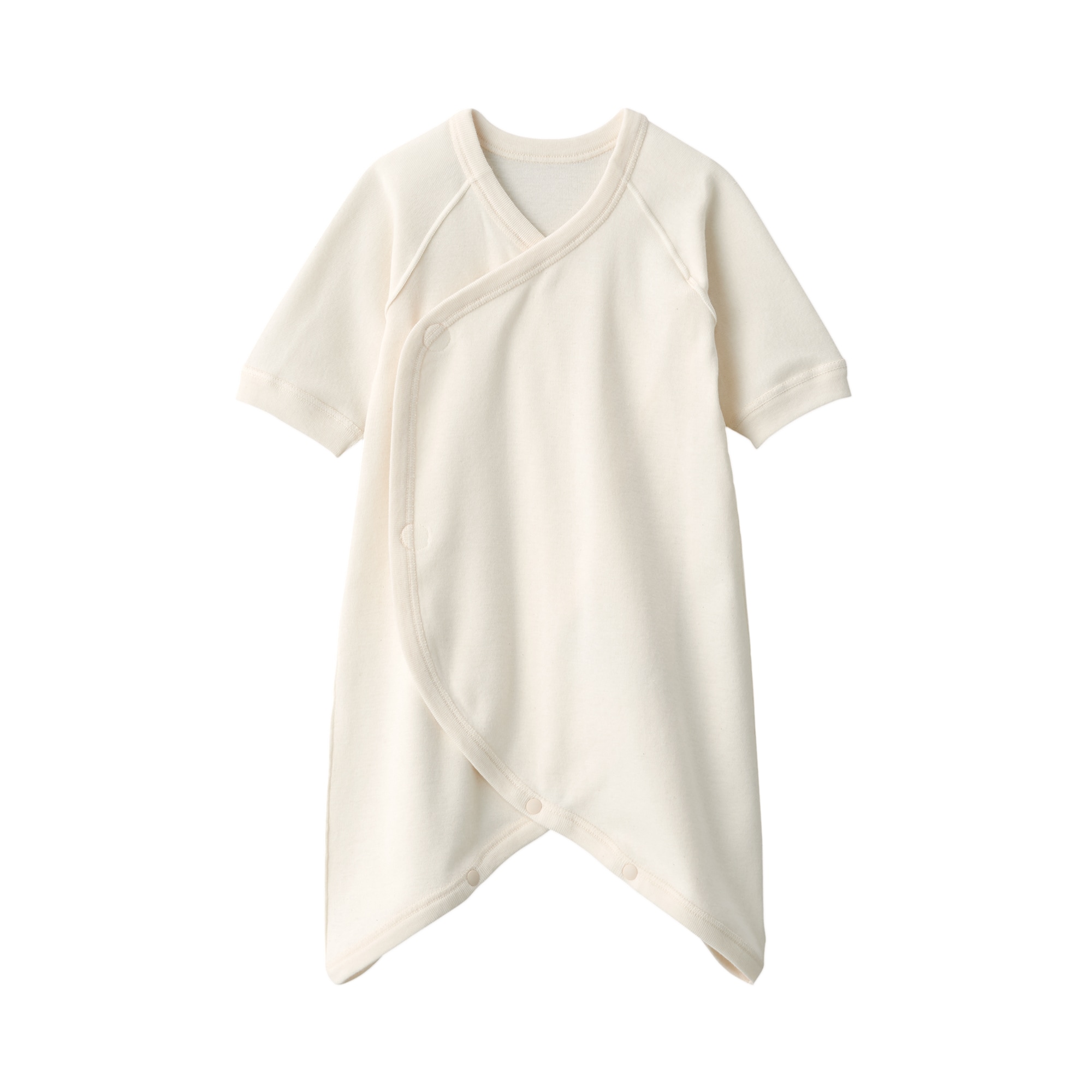 無染色フライス編みコンビ肌着