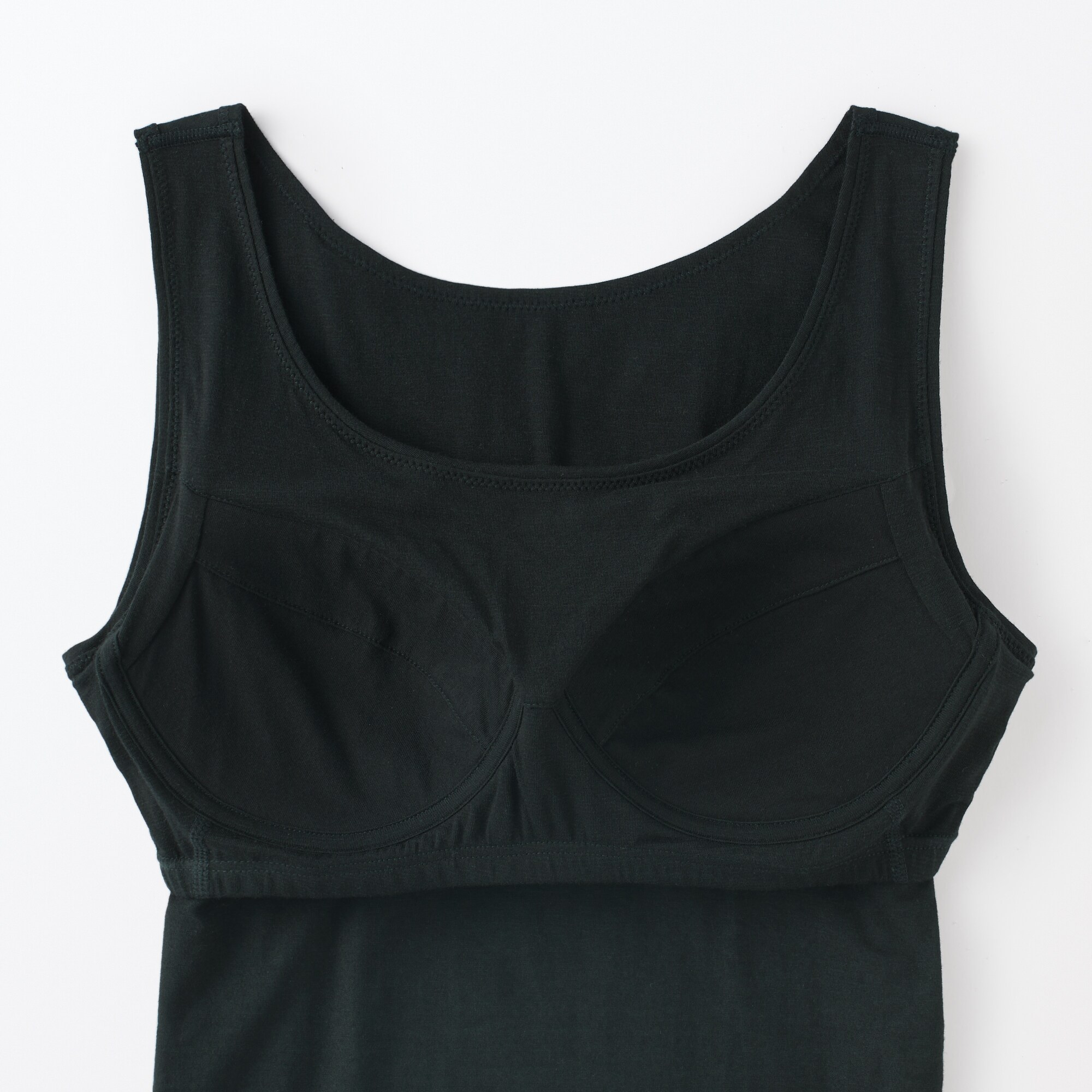 あったか綿　ブラタンクトップ