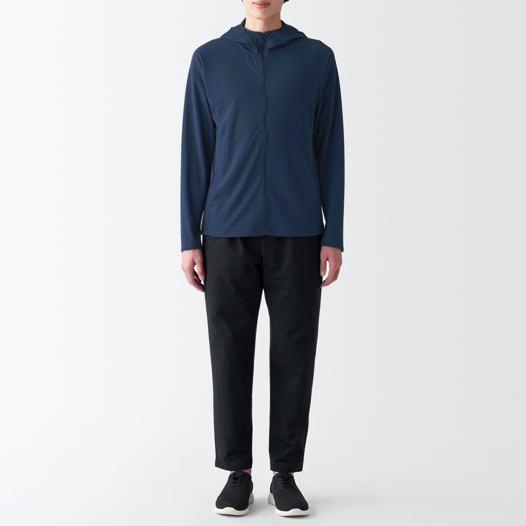 ＵＶカット乾きやすいジップパーカー