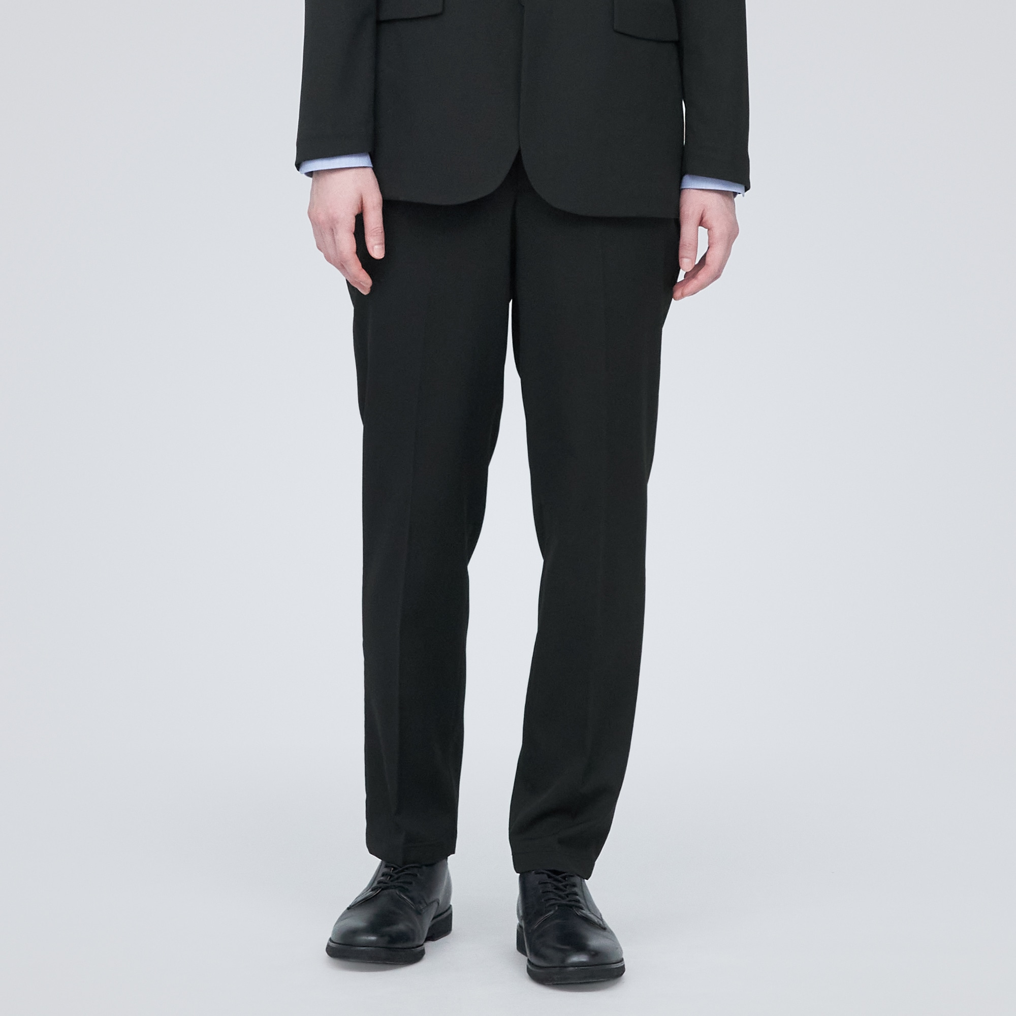 【セットアップ可能】撥水ストレッチノータックパンツ