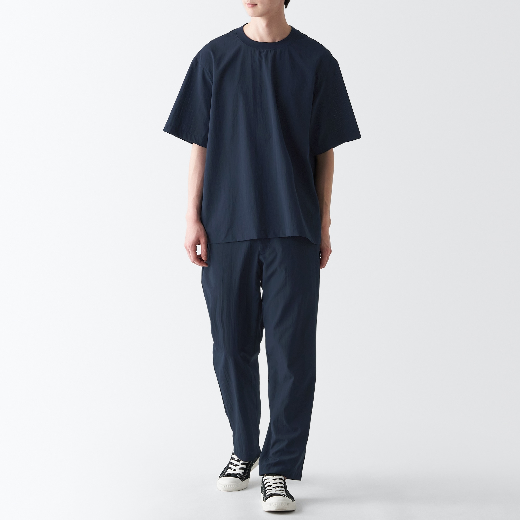 風を通すストレッチ半袖Ｔシャツ