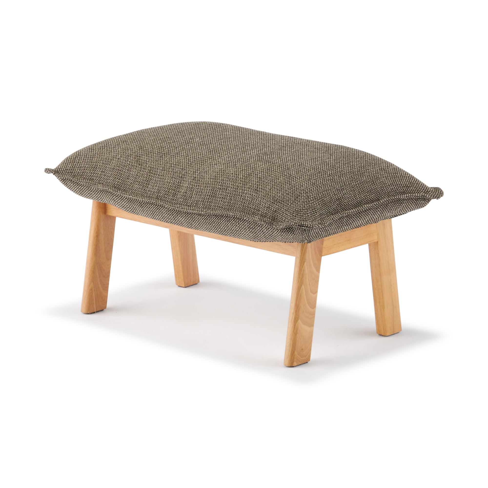 ハイバックリクライニングソファ用オットマン　ポリエステル平織