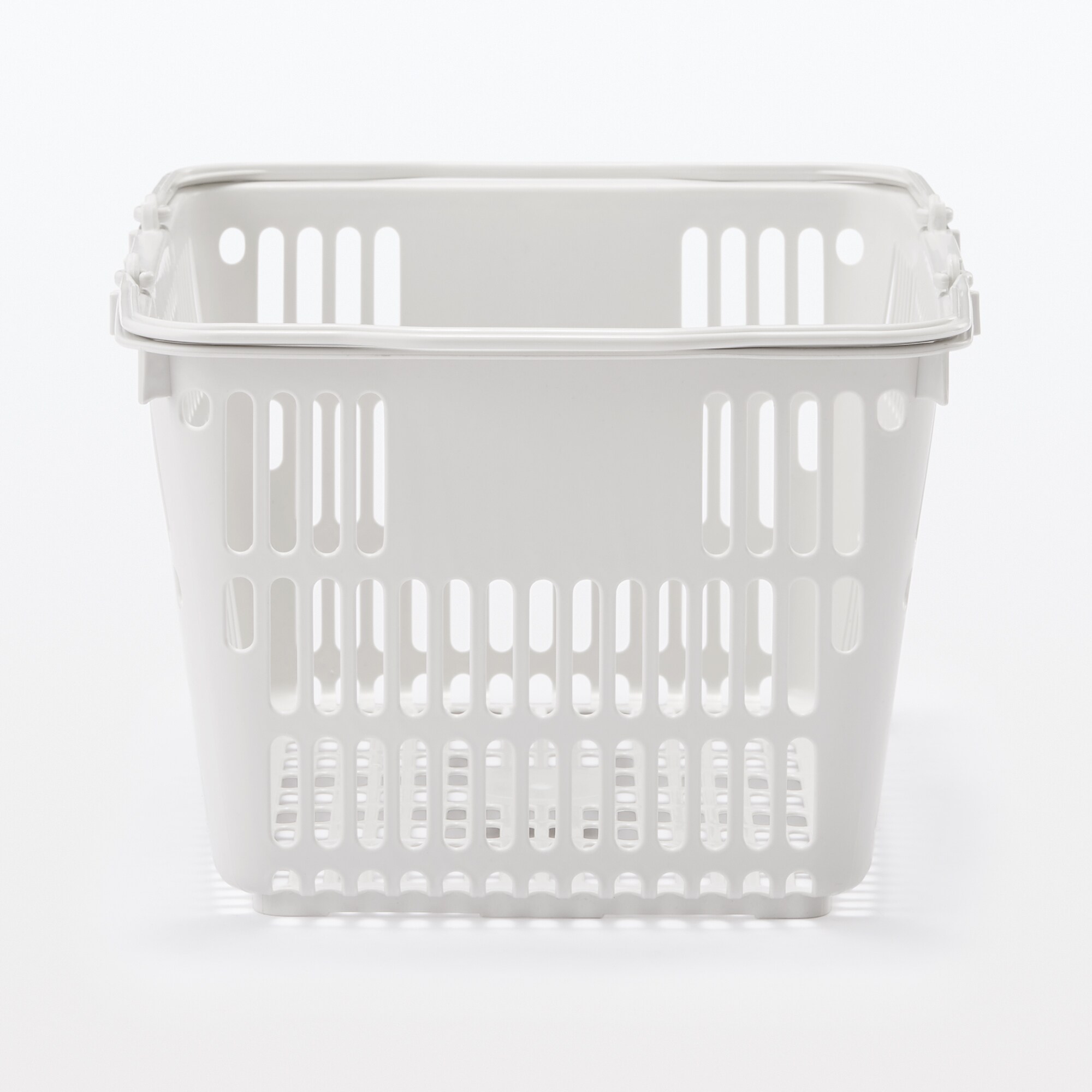 ポリプロピレン　買い物かご　約幅５２×奥行３６×高さ２５．５ｃｍ