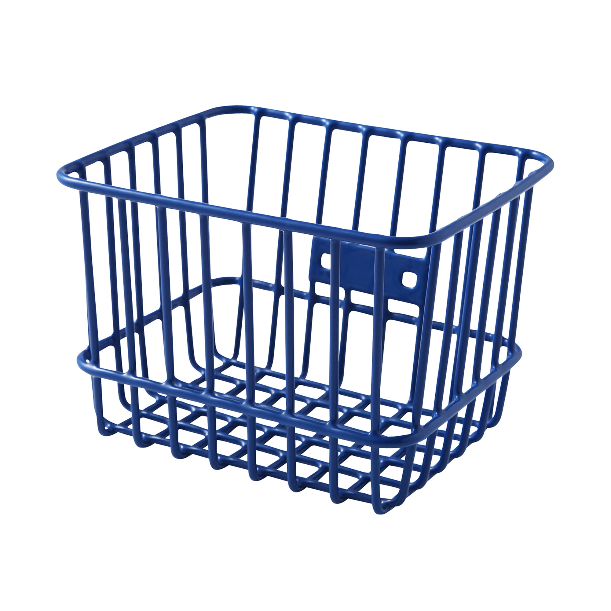 三輪車用バスケット　ブルー・舵取り棒付き専用