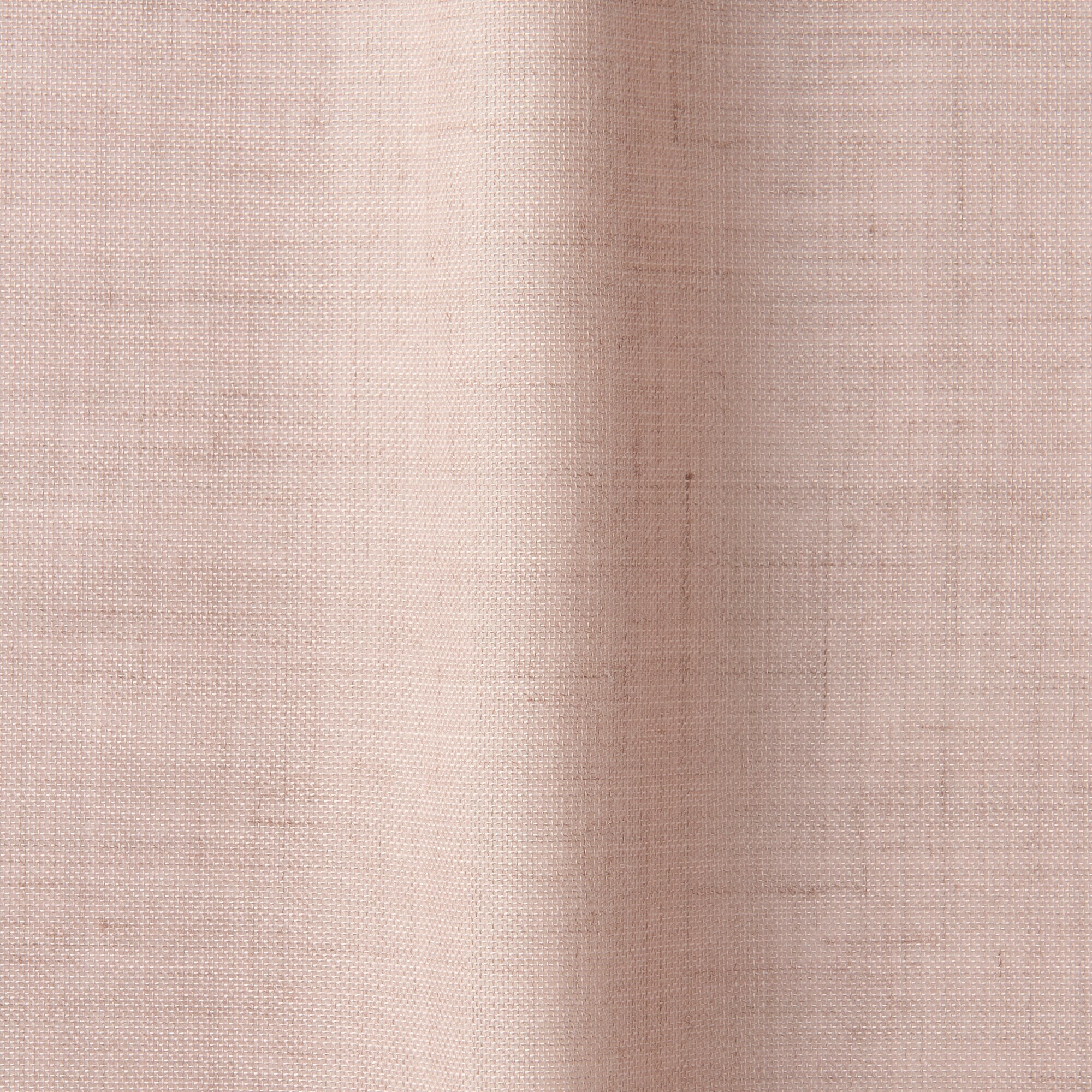 ポリエステル杢調ボイル（防炎）プレーンシェード用生地／スモーキーピンク