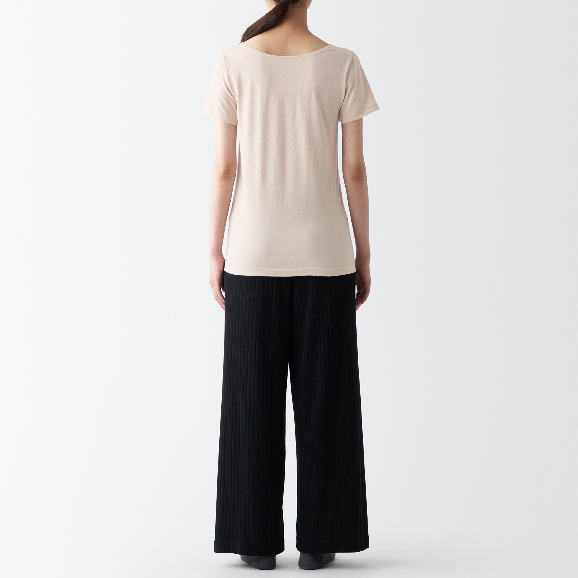 あったか綿　クルーネック半袖Ｔシャツ