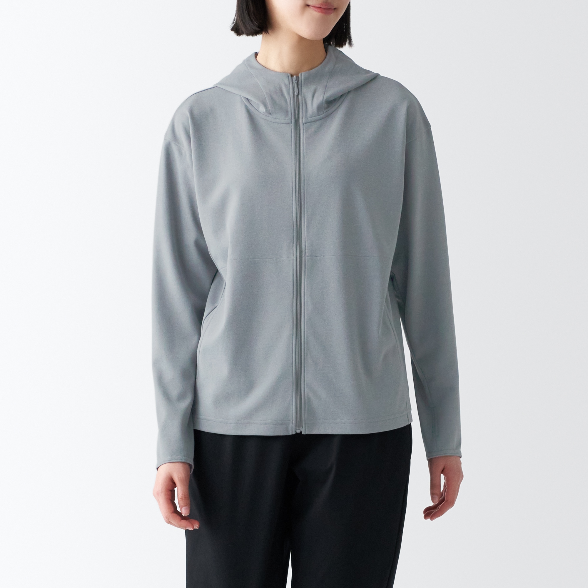 ＵＶカット乾きやすいジップパーカー