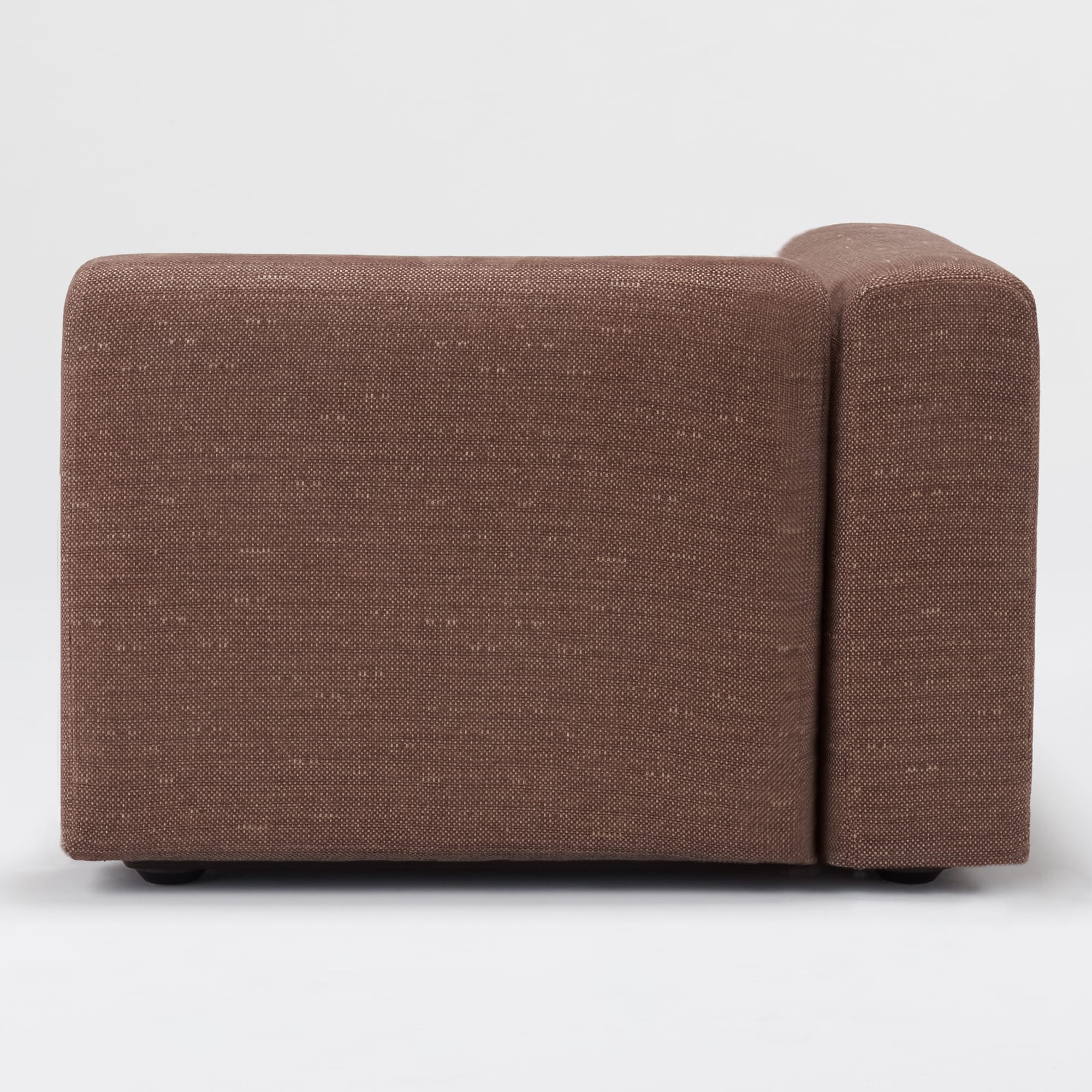 【カバー】綿ポリエステル変り織ユニットソファ・アーム付・大・幅９８ｃｍ用カバー／ベージュ