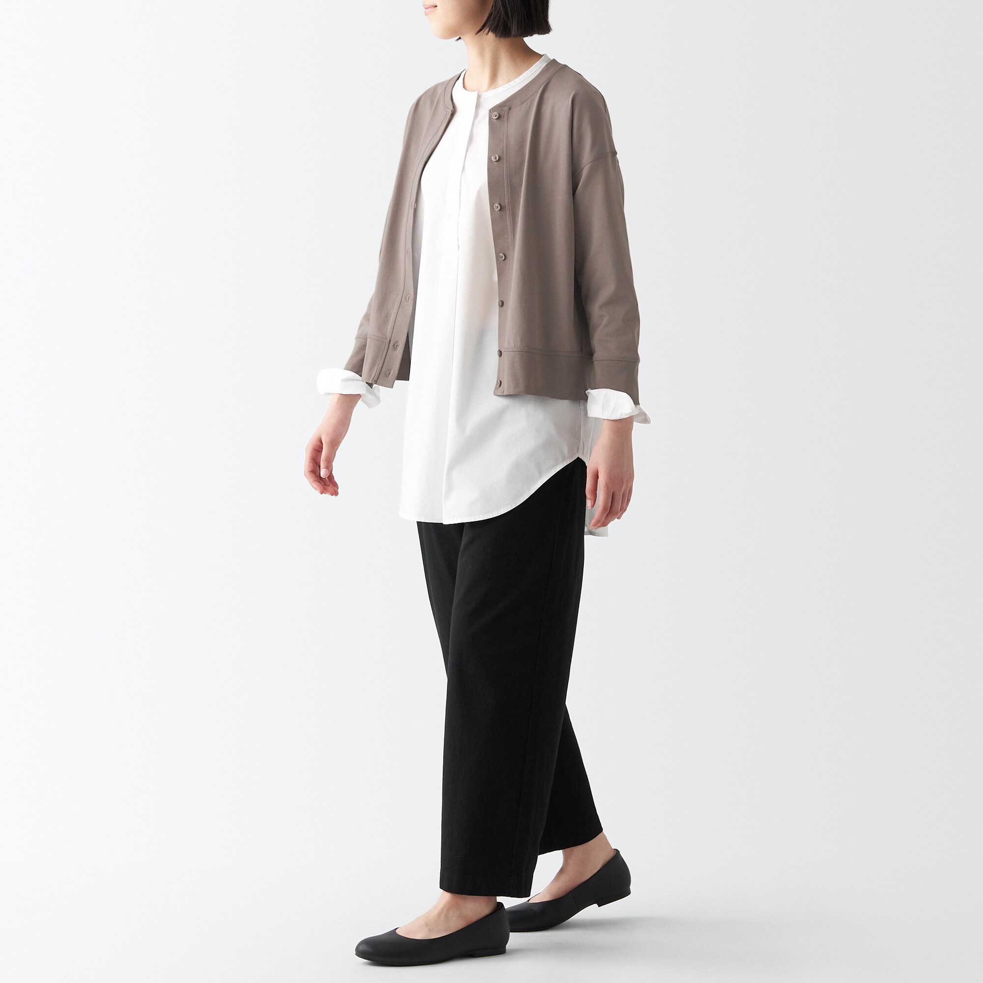 ＵＶカット天竺編みカーディガン