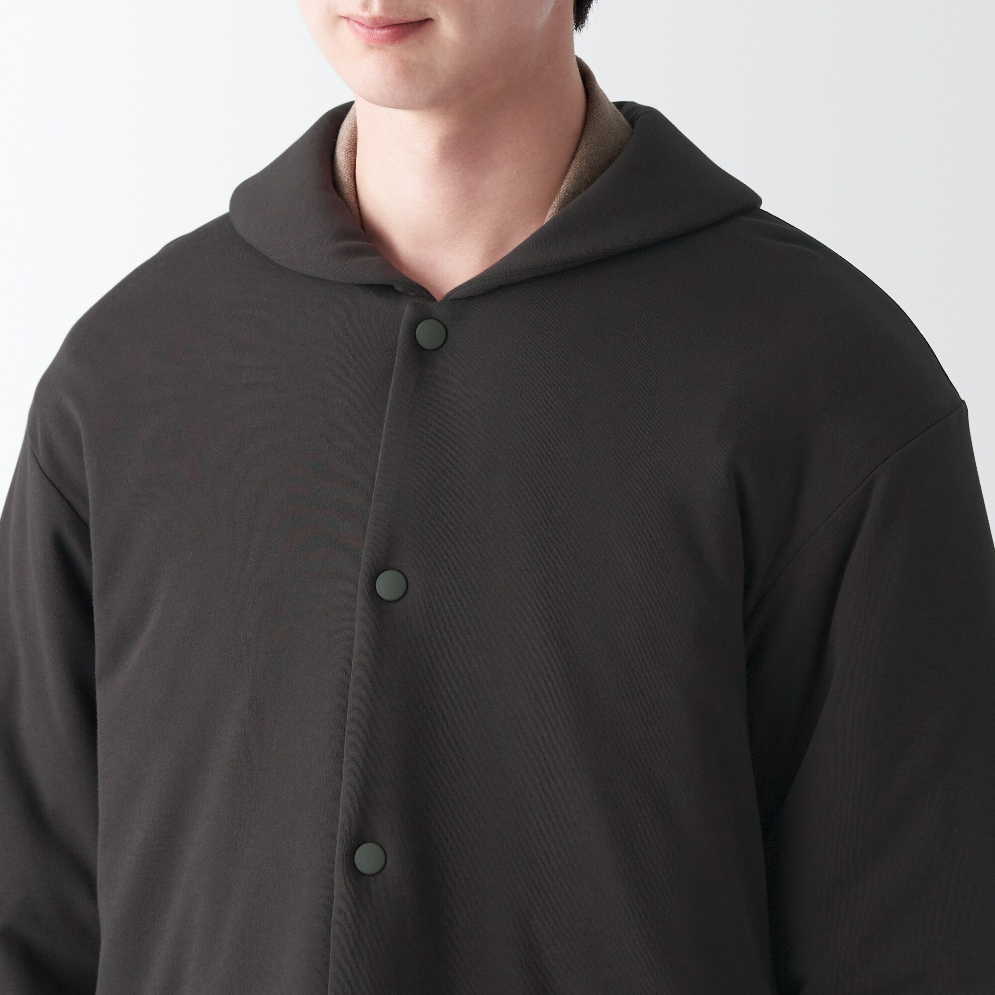 洗える　中わた　カーディガン