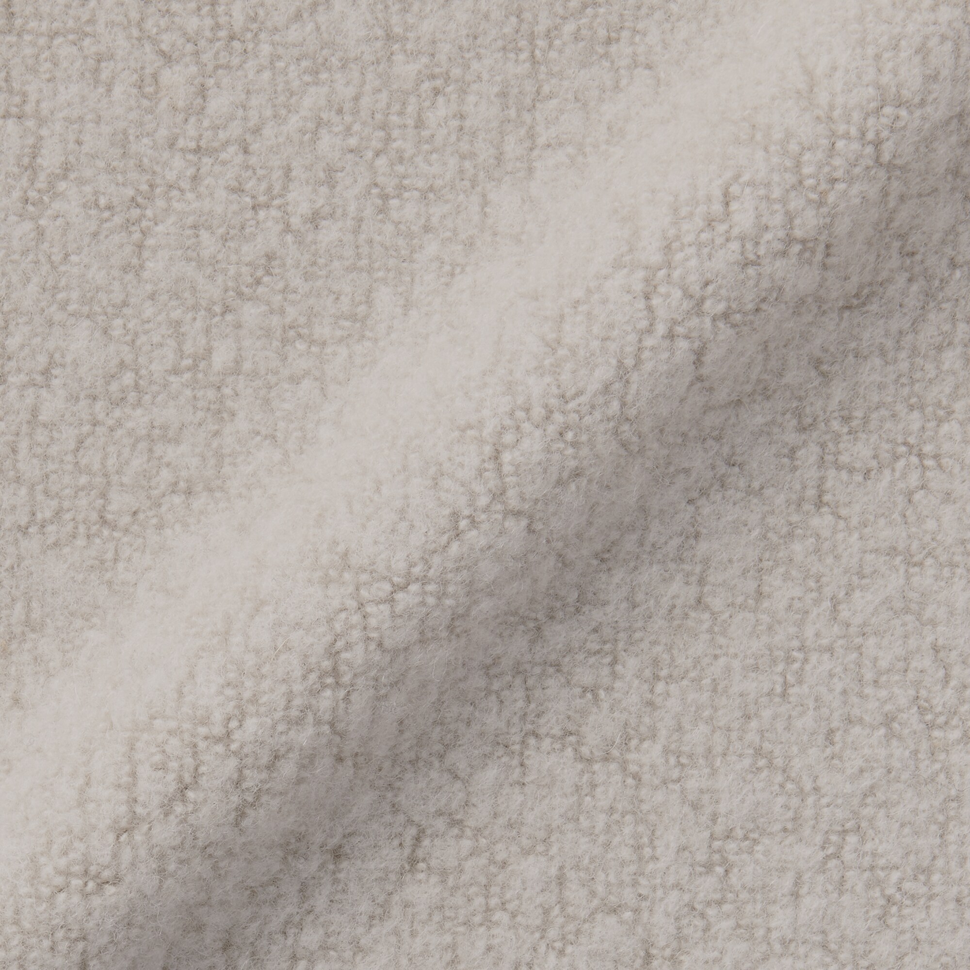 再生ウール混ボアコート（紳士）