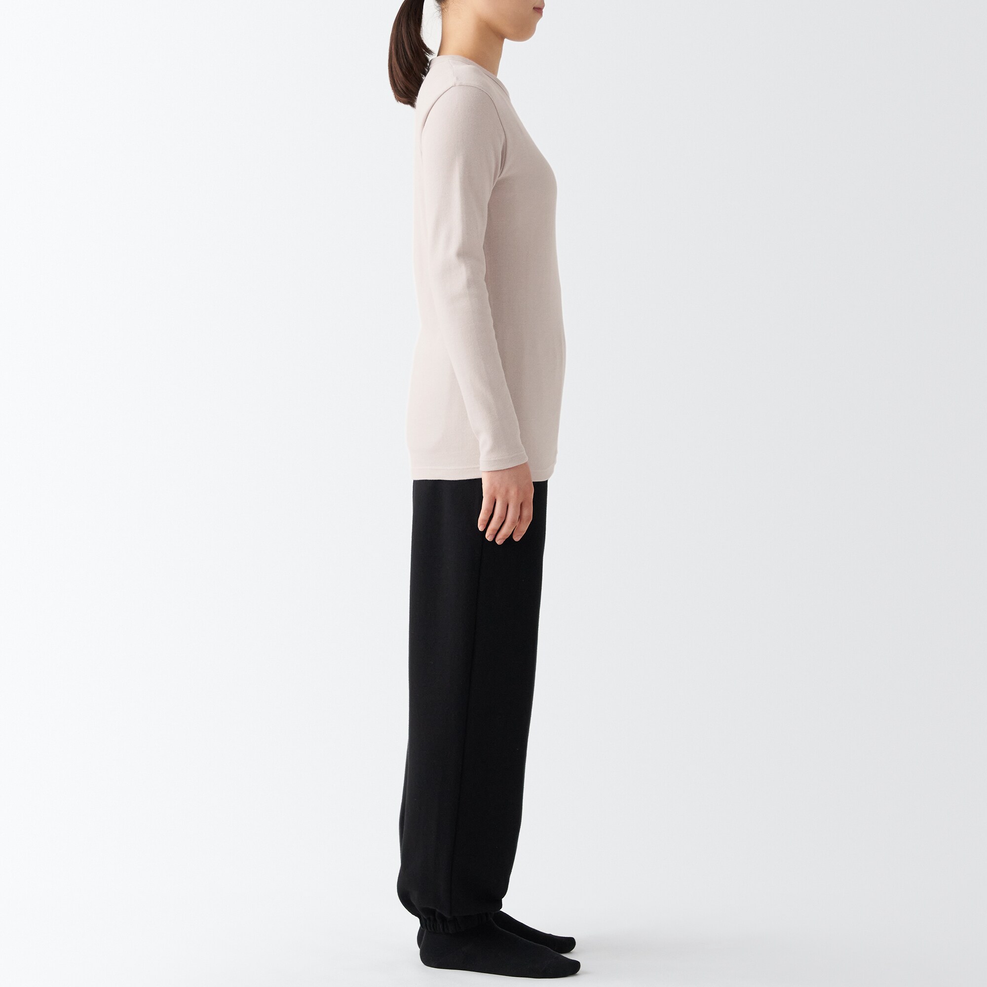 あったか綿　厚手　長袖Ｔシャツ（数量限定・２０２２年仕様）