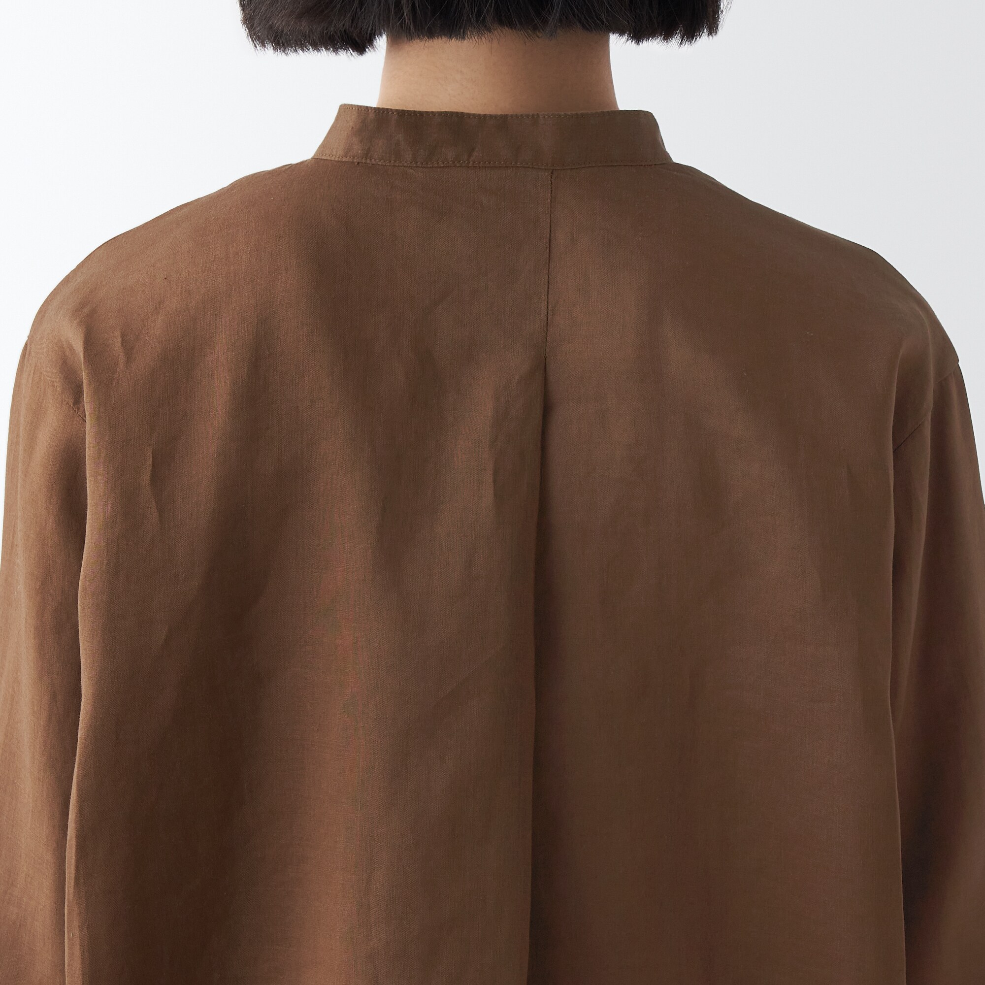 細番手ラミーブラウス（婦人）