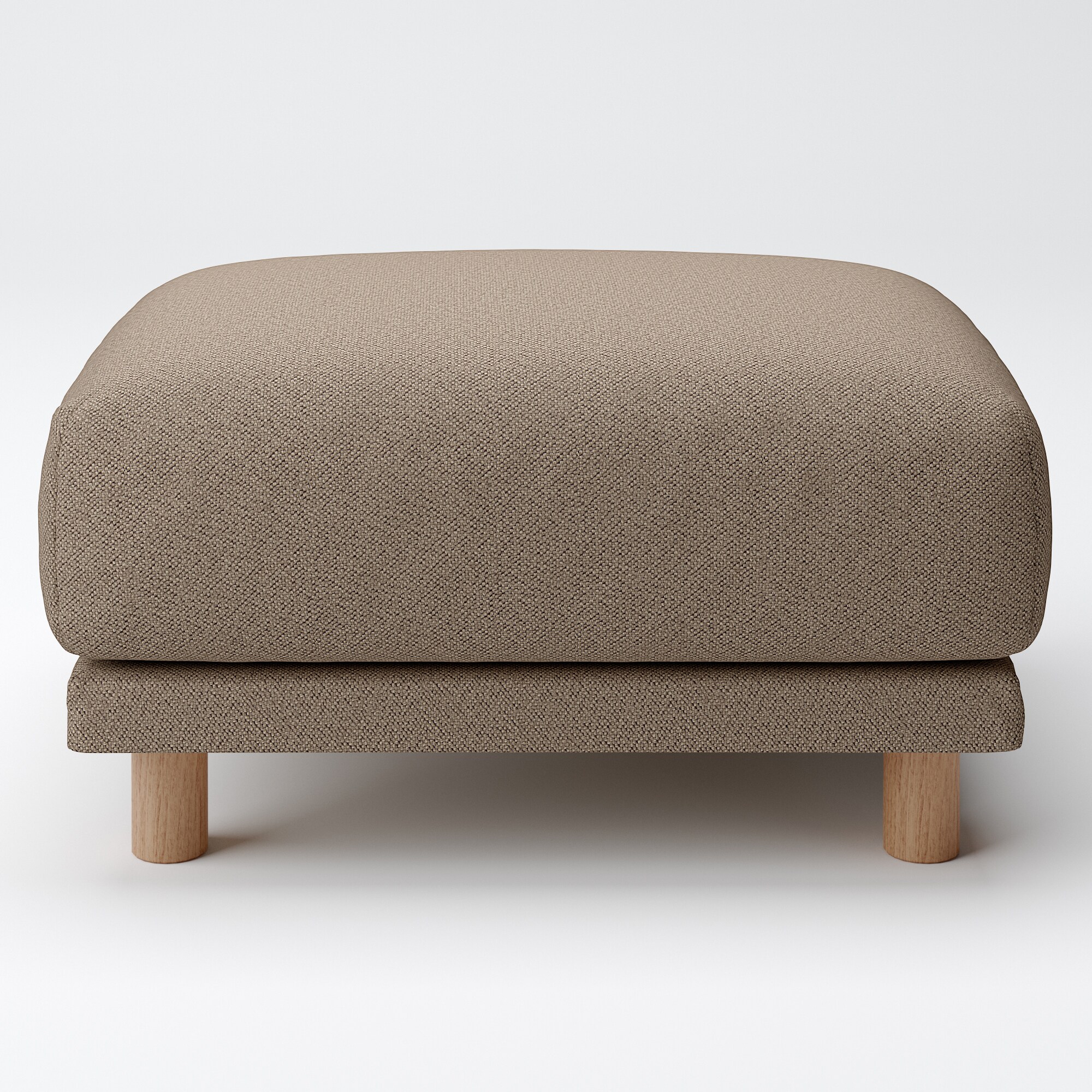 【カバー】綿太番手ソファ本体オットマン・ウレタンポケットコイル用カバー／ベージュ