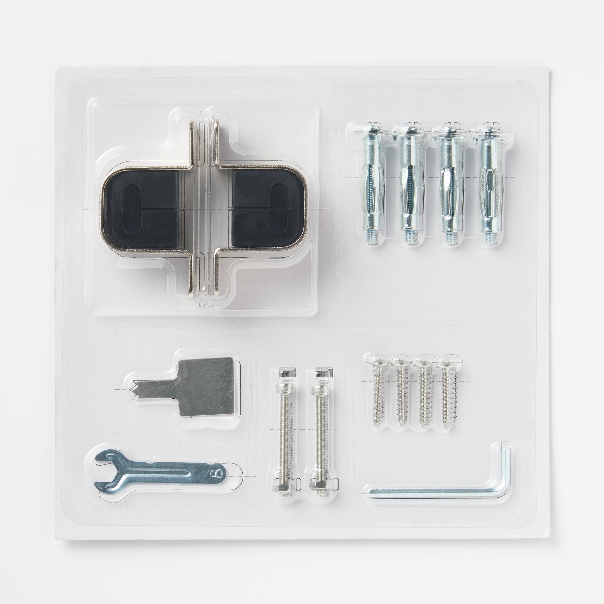 ユニットシェルフ用耐震金具