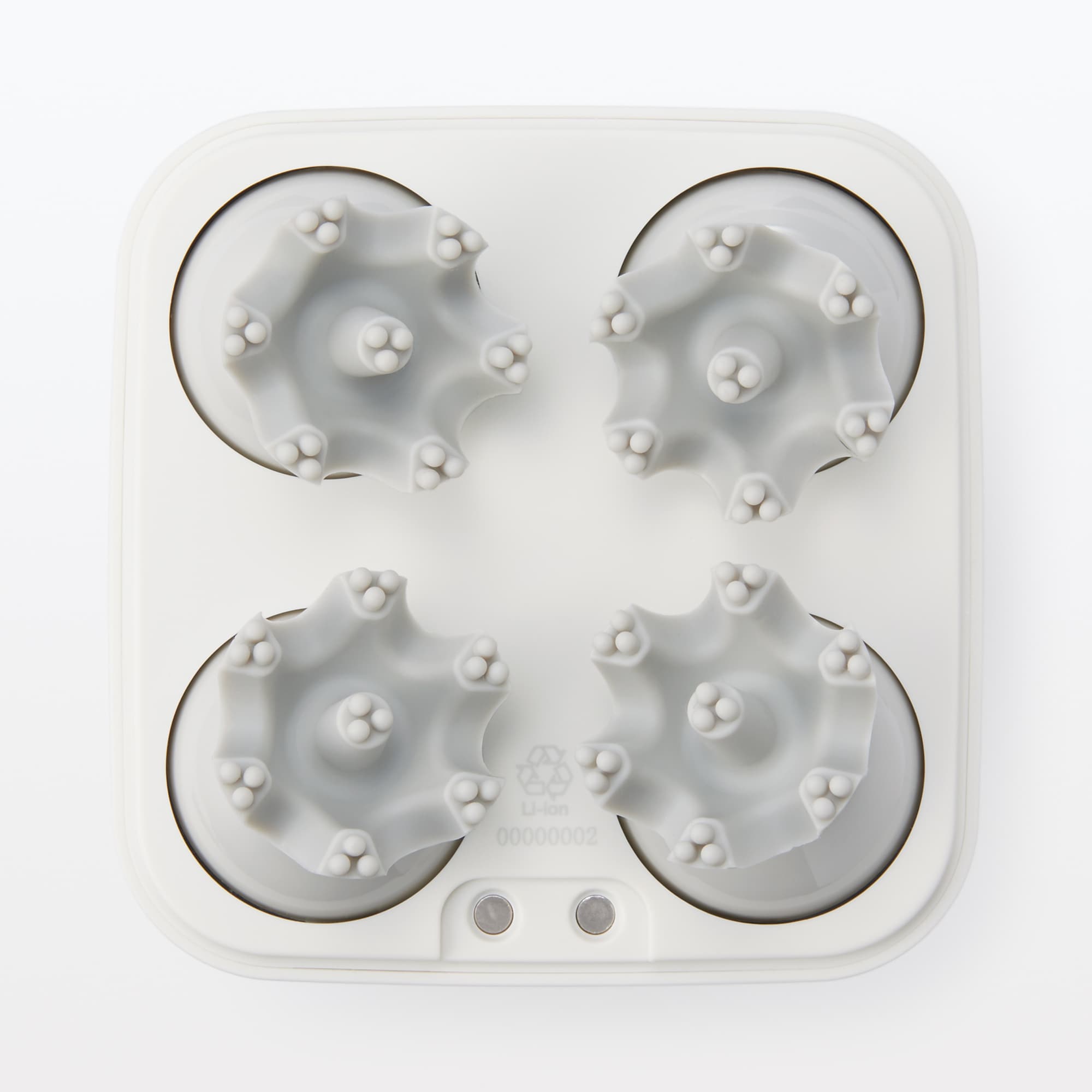 お風呂で使える充電式頭皮ケアブラシ