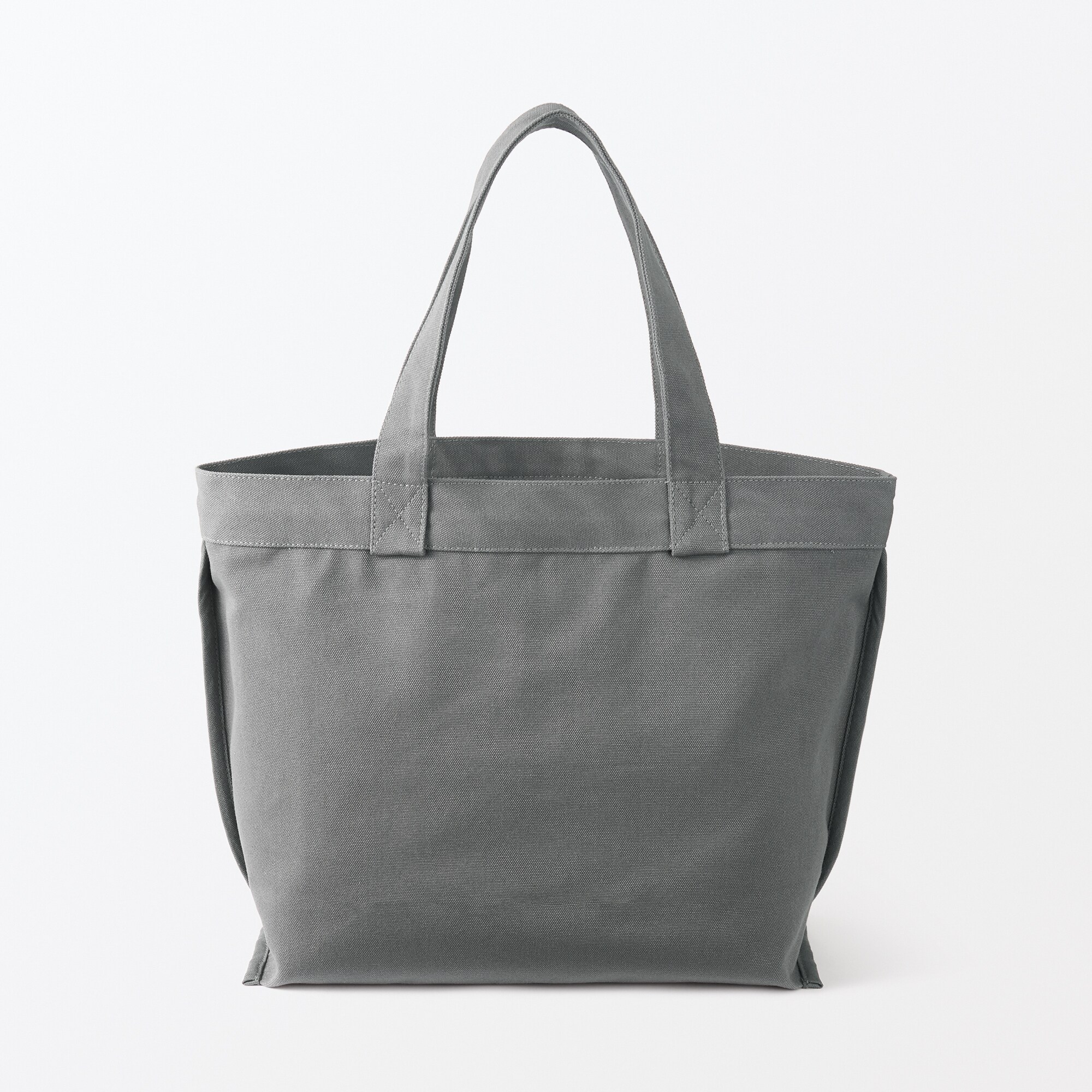 帆布　横型トートバッグ