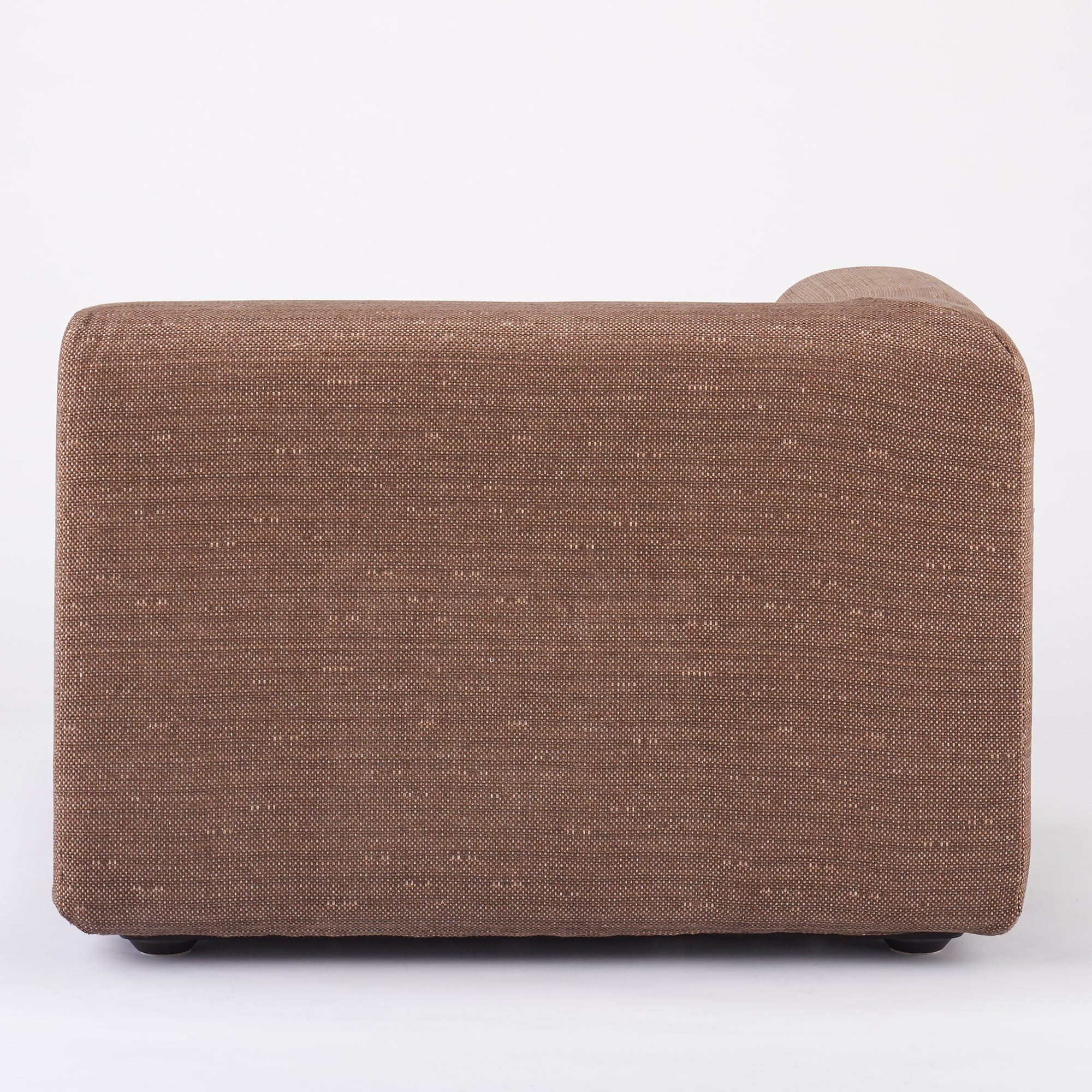 【カバー】綿ポリエステル変り織ユニットソファ・ハーフアーム・大（右）用カバー／ベージュ